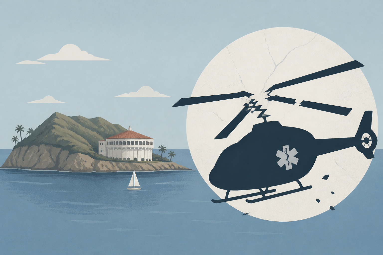 Pilot identified in deadly Catalina Island medical helicopter crash