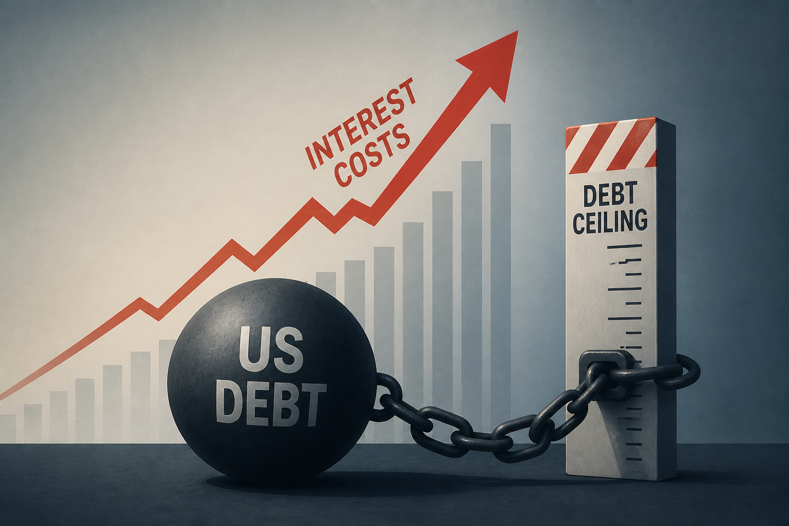 US debt is increasingly at the mercy of the market as interest costs surge as debt ceiling looms