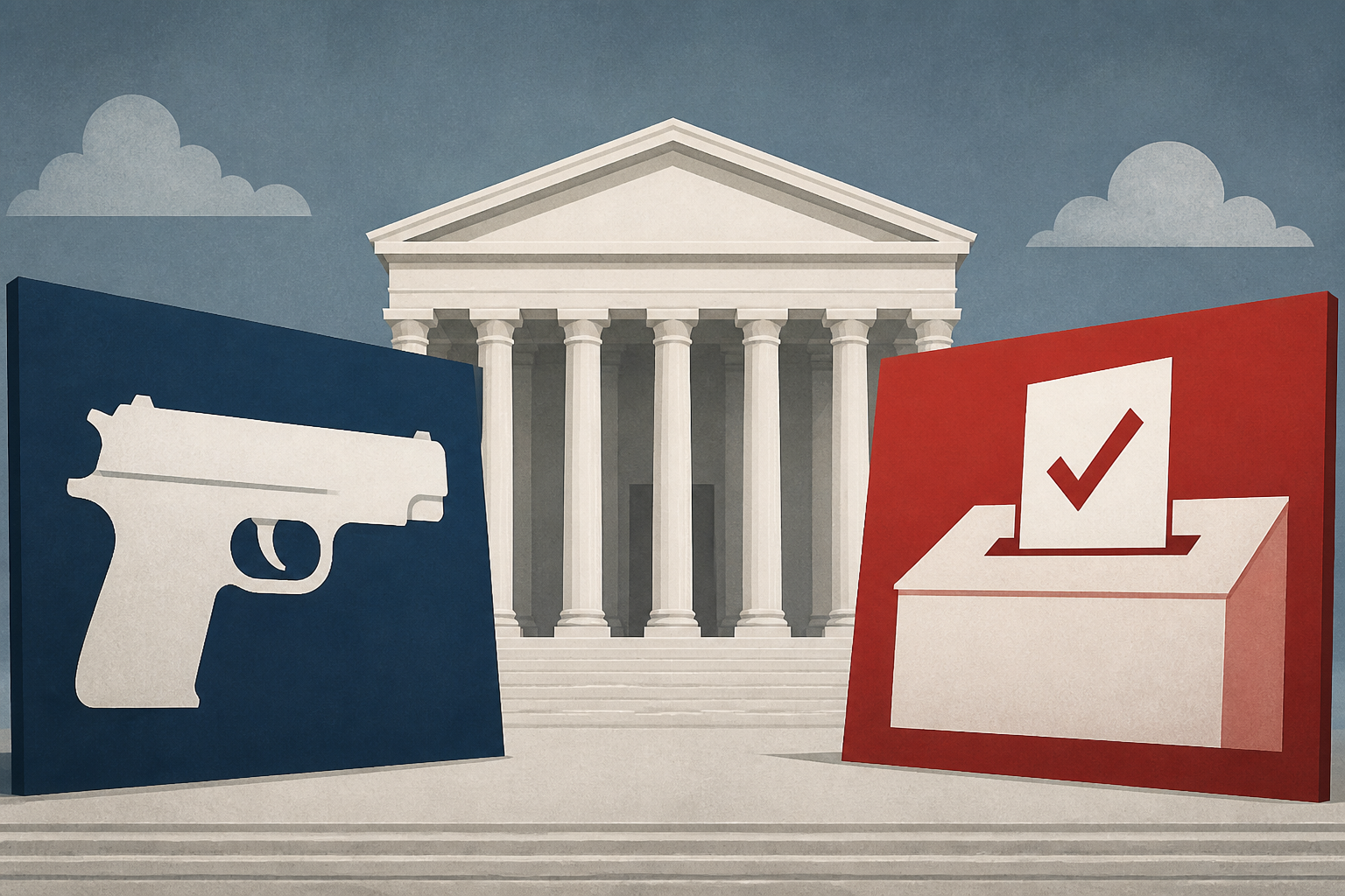 Supreme Court's new term opens with gun rights, voting rights cases