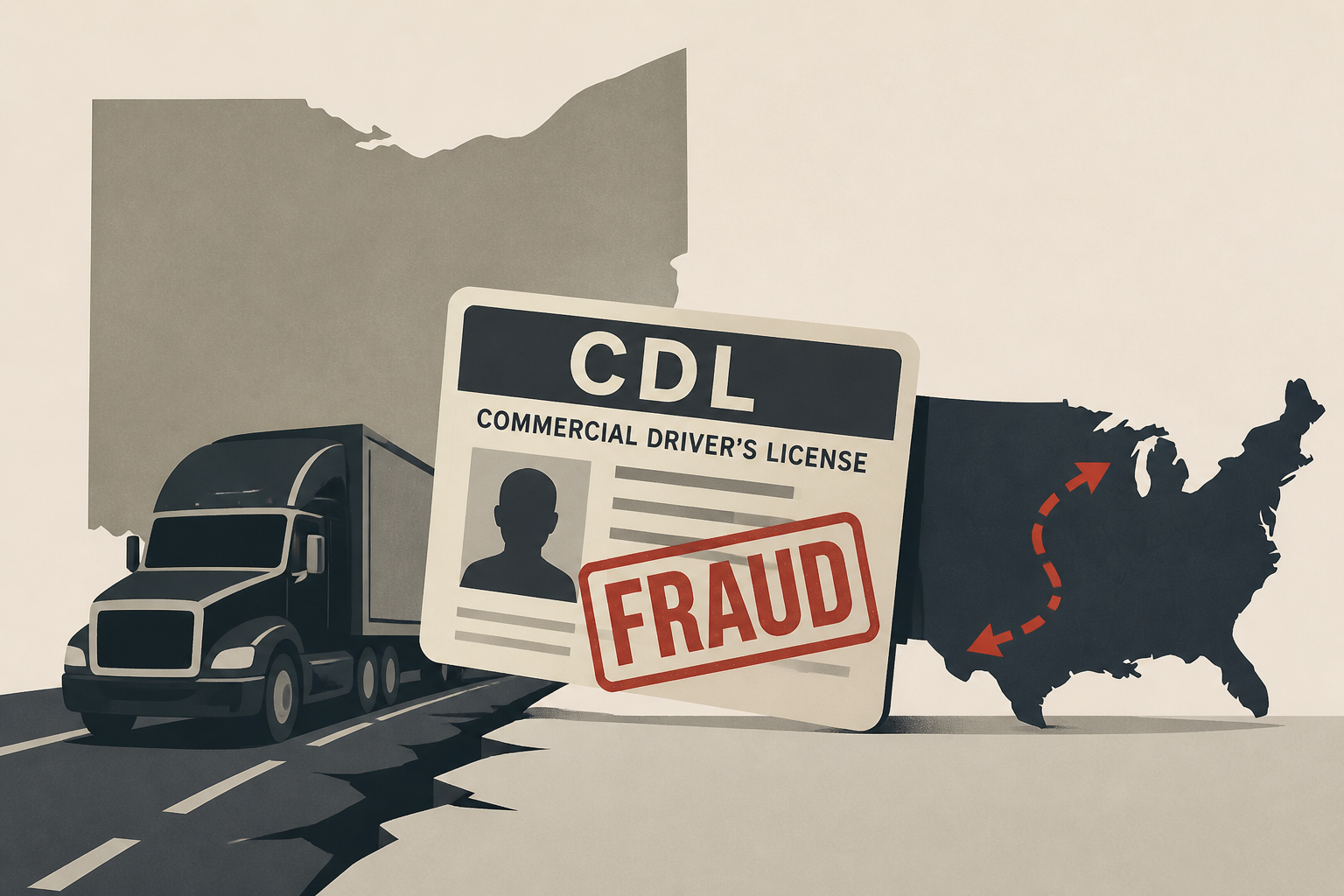 Ohio fatal truck driver crash tied to CDL fraud and illegal immigrants