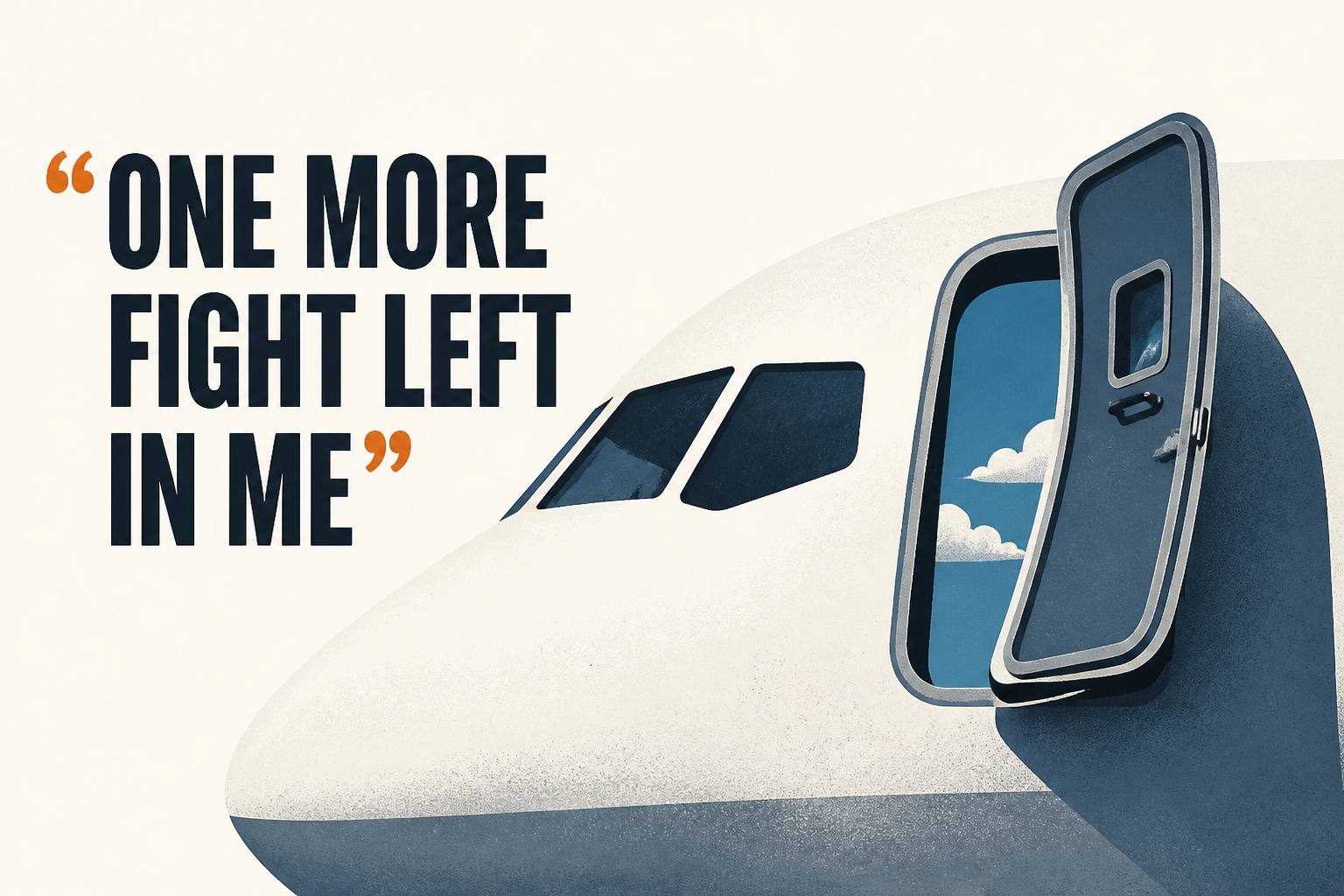 FlyDubai captain said he had “one more fight left in me” and opened cockpit door