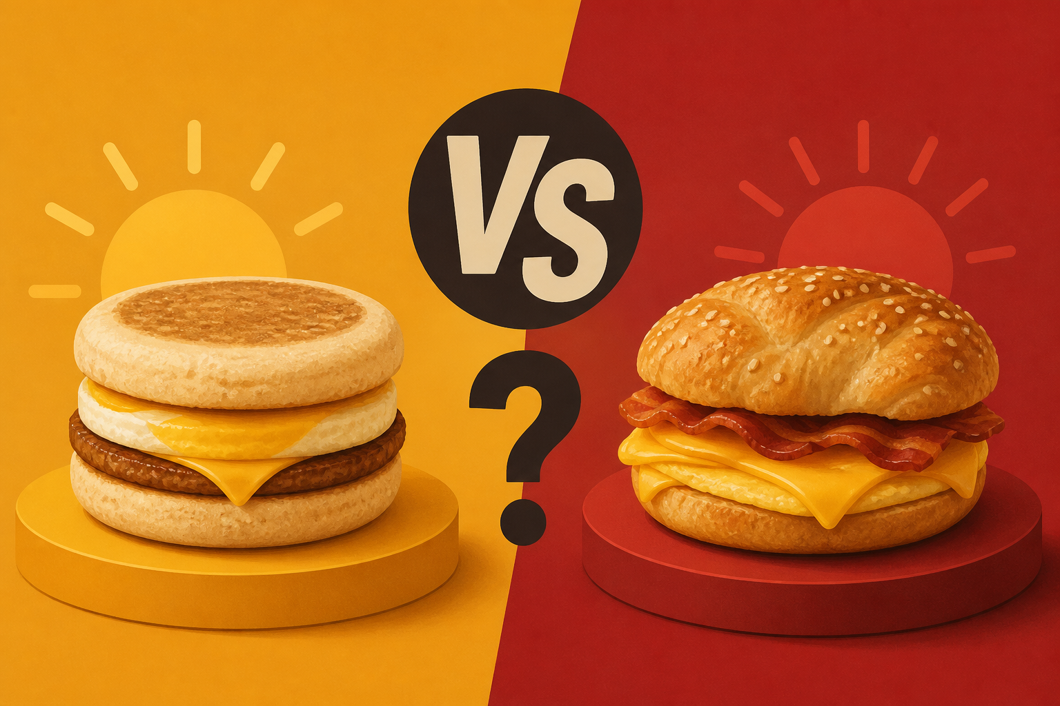 McDonald's Vs Burger King: Which Chain Makes The Best Breakfast Sandwich?