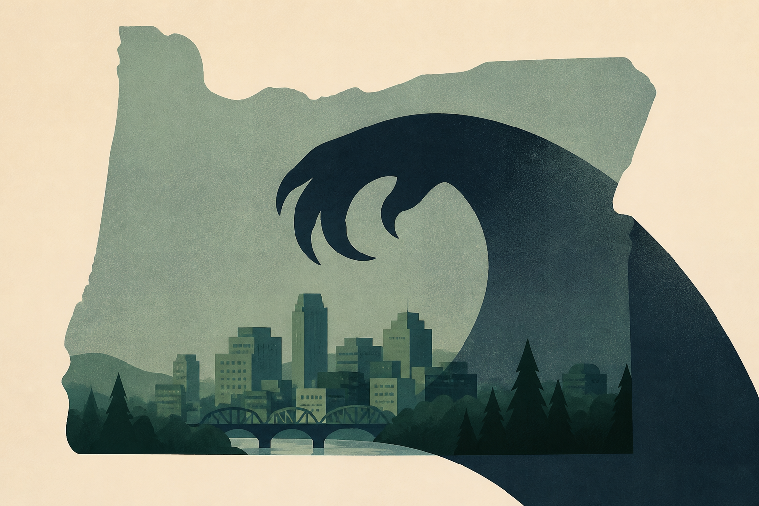 Fear fuels Oregon’s race for governor. This city shows why