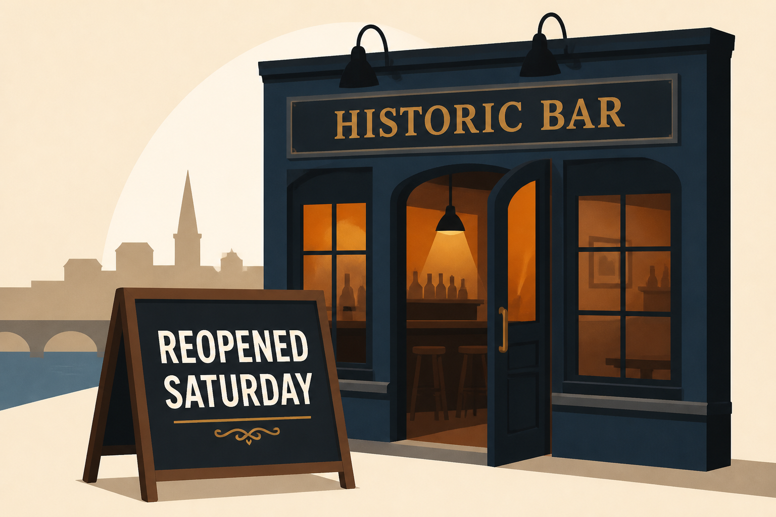 Historic Watertown bar reopened Saturday