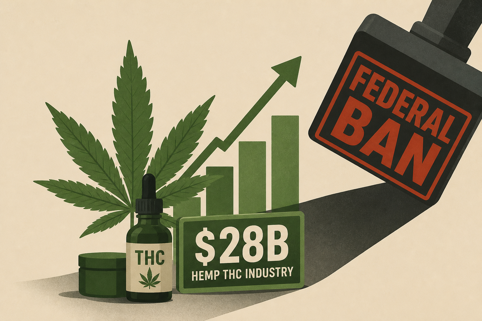 A $28B hemp THC industry is fighting to save itself from a looming federal ban