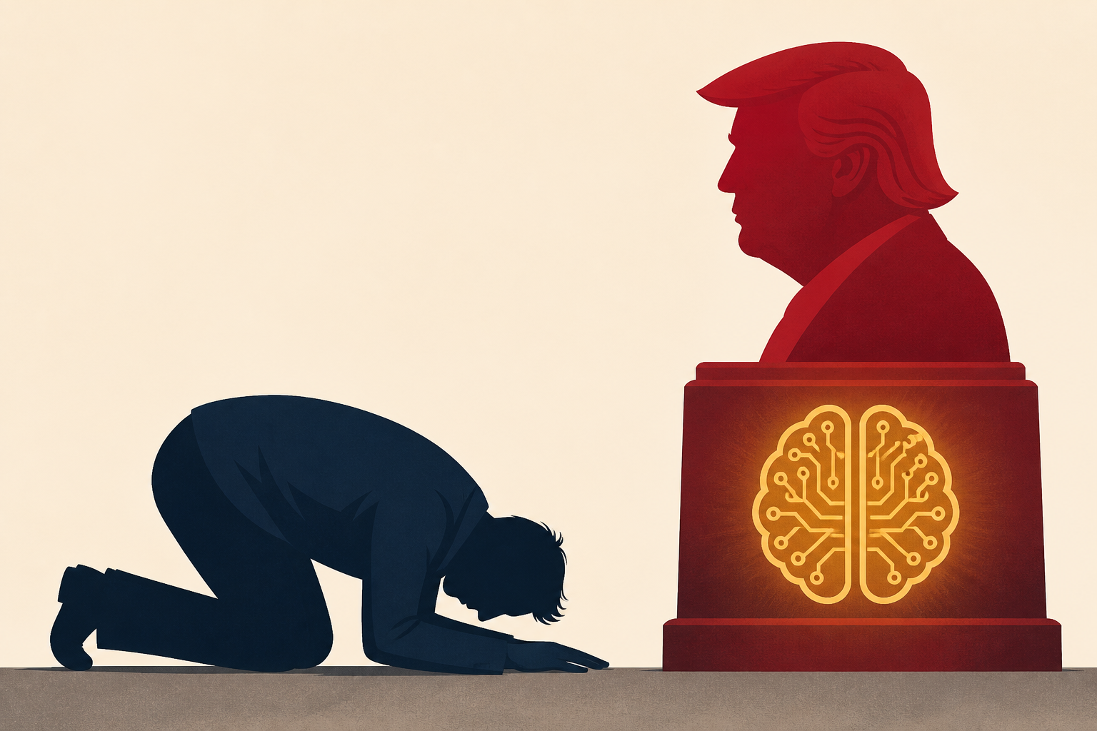 Elon Musk Fully Surrenders to Trump on 'Super Intelligence'
