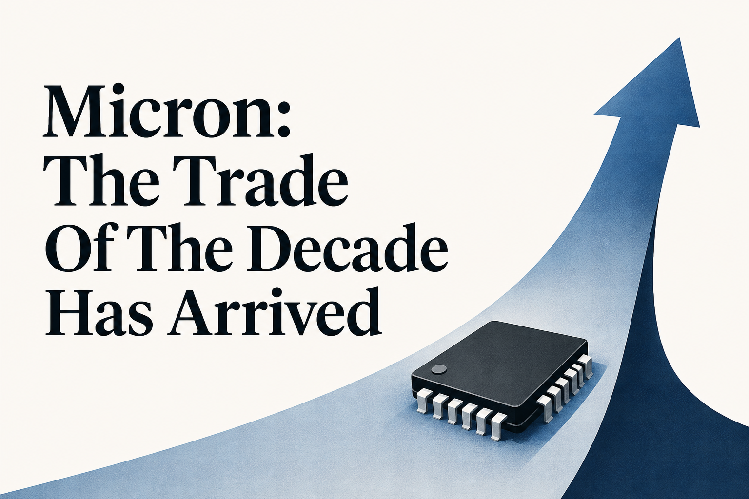 Micron: The Trade Of The Decade Has Arrived
