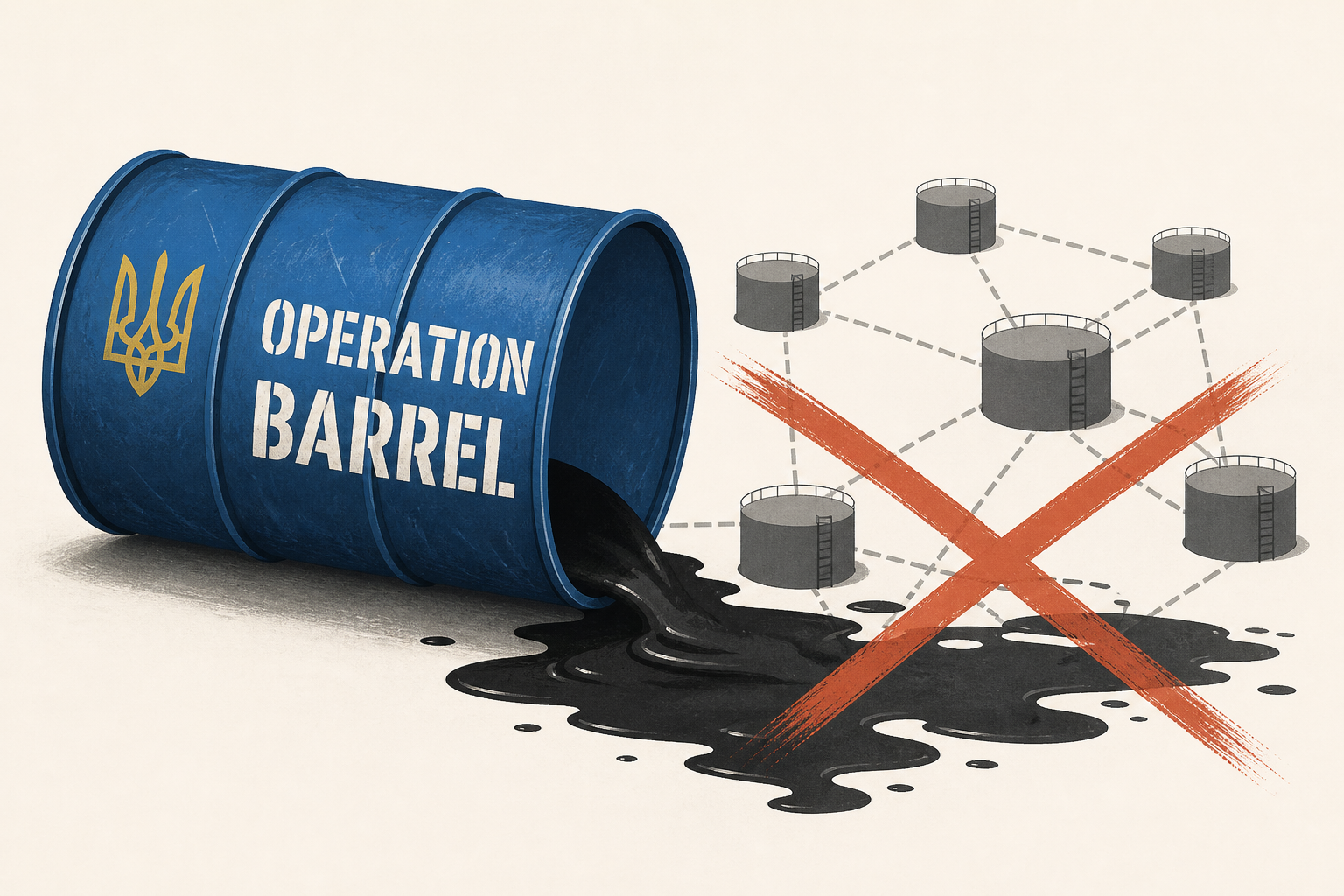 ADAPTIVE INDOMITABLE UKRAINE’s “Operation Barrel” Puts Kibosh on Ru Military Fuel Decentralization