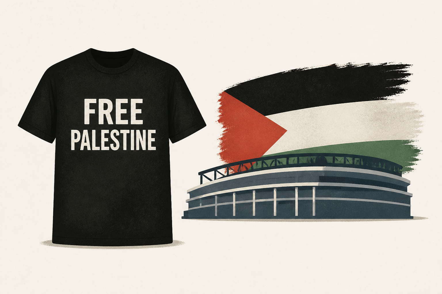 Zach Bryan Sports 'Free Palestine' Shirt for 2nd Night at Robert Kraft's Stadium