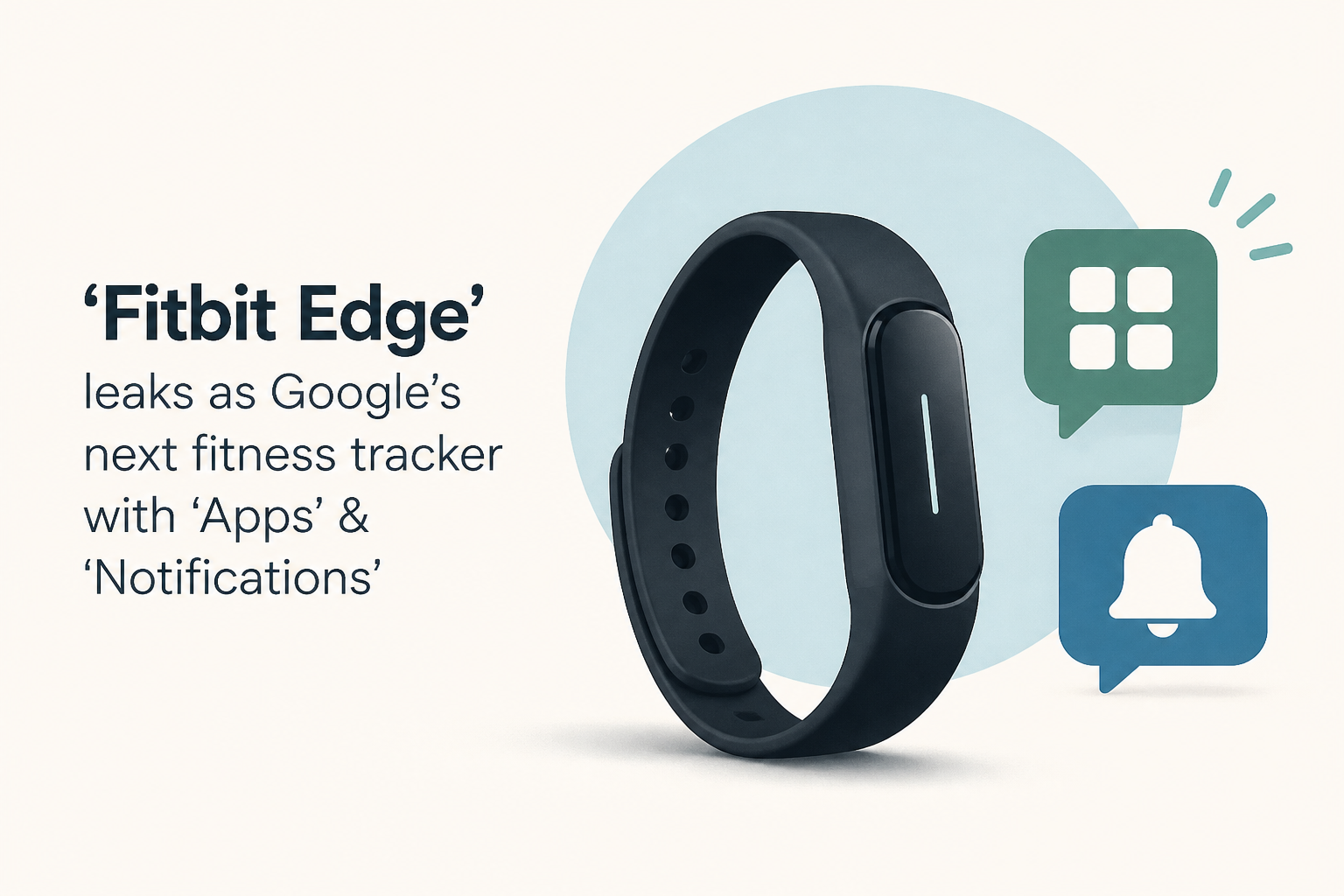 ‘Fitbit Edge’ leaks as Google’s next fitness tracker with ‘Apps’ & ‘Notifications’