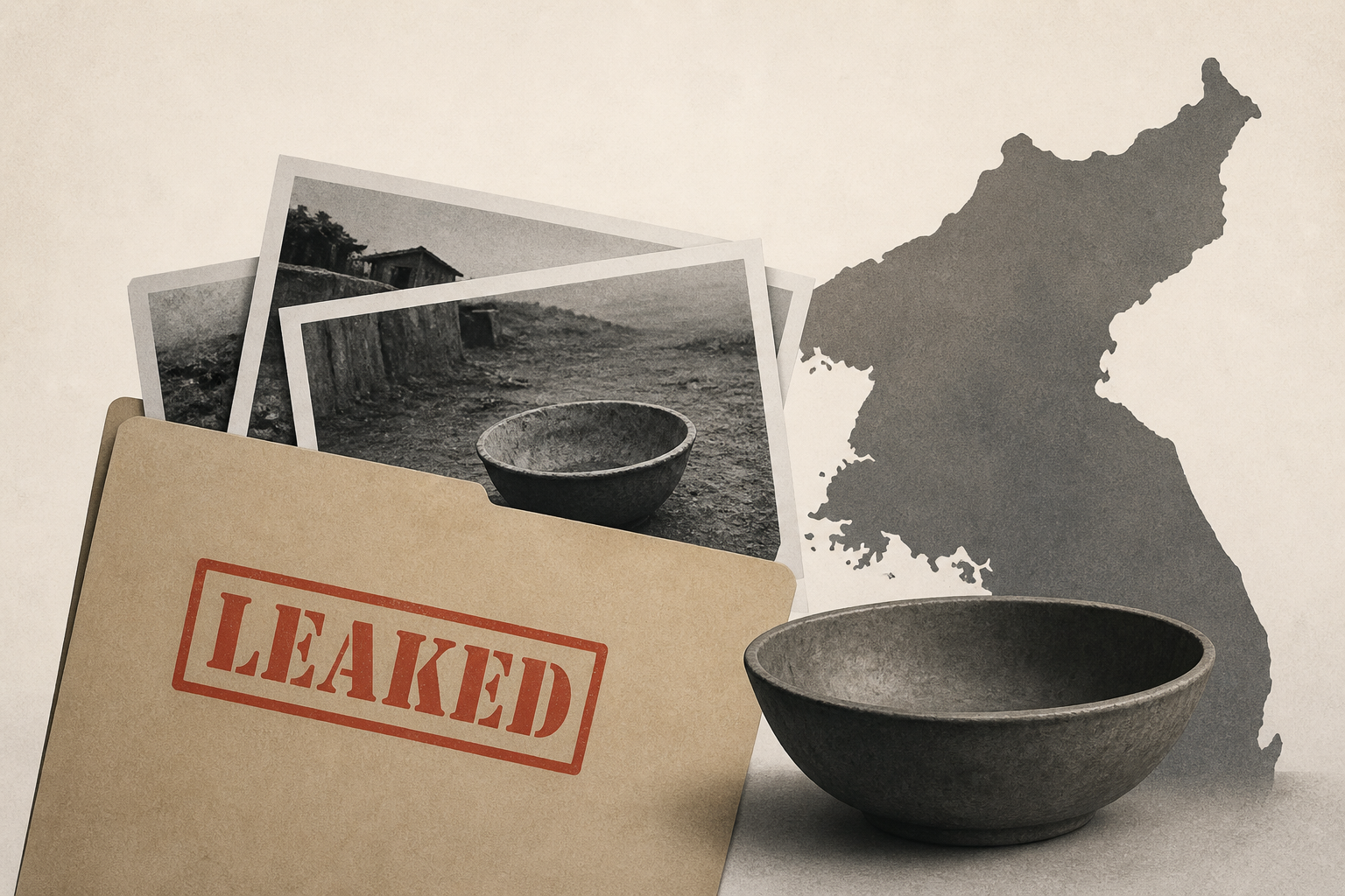 Leaked North Korea images show never-before-seen glimpse of 90s famine