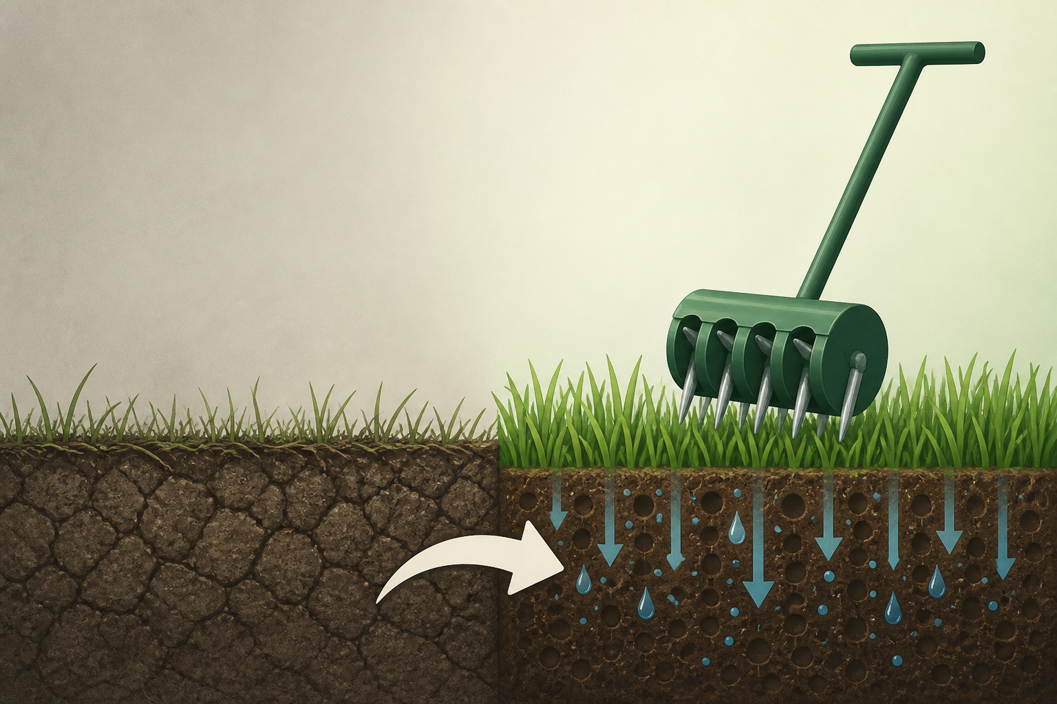 Ditch Traditional Lawn Aerators: The Amazon Find Made For Compacted Soil