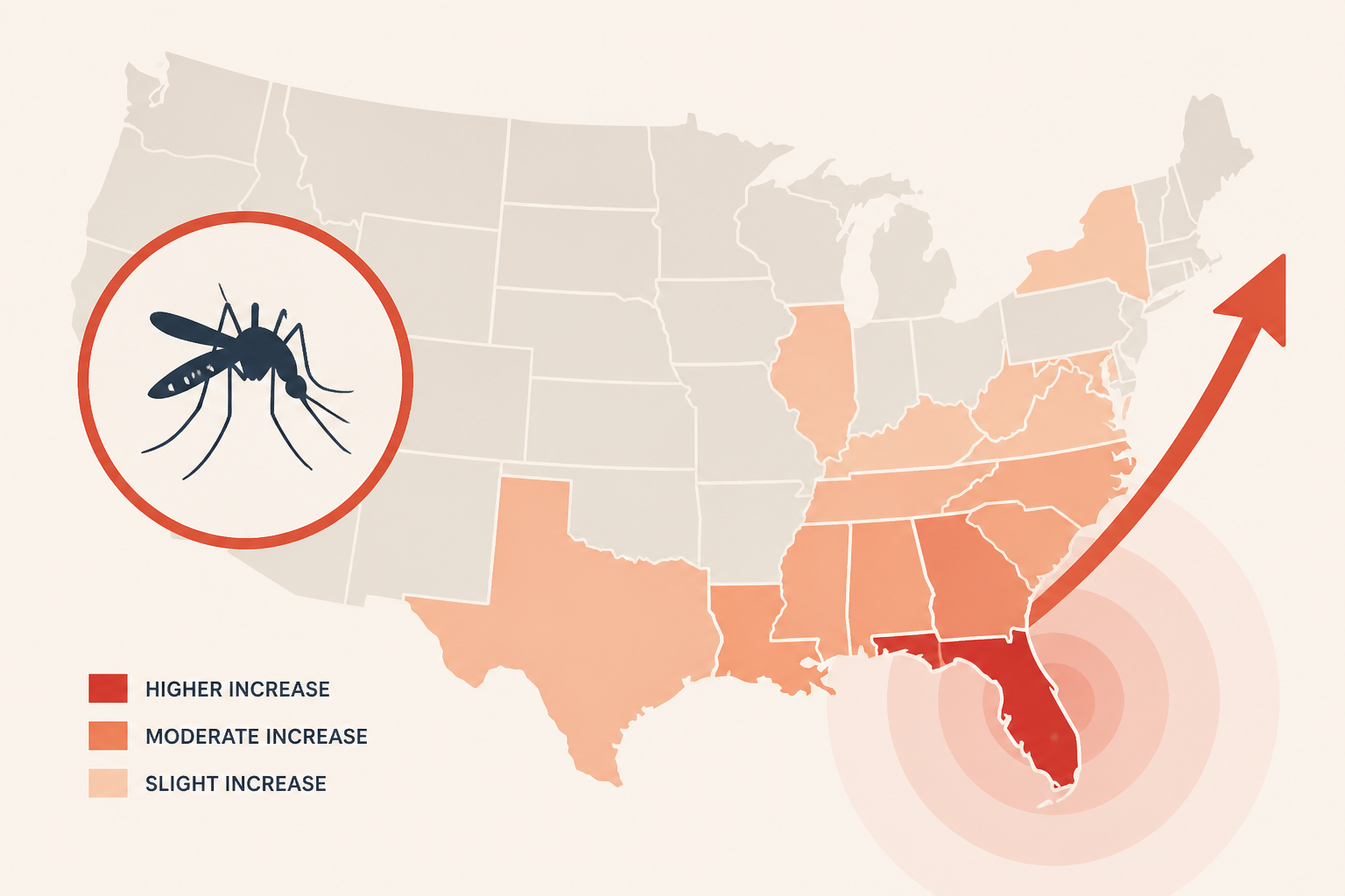 Map Shows States Where Dengue Fever Cases Have Risen After Florida Outbreak