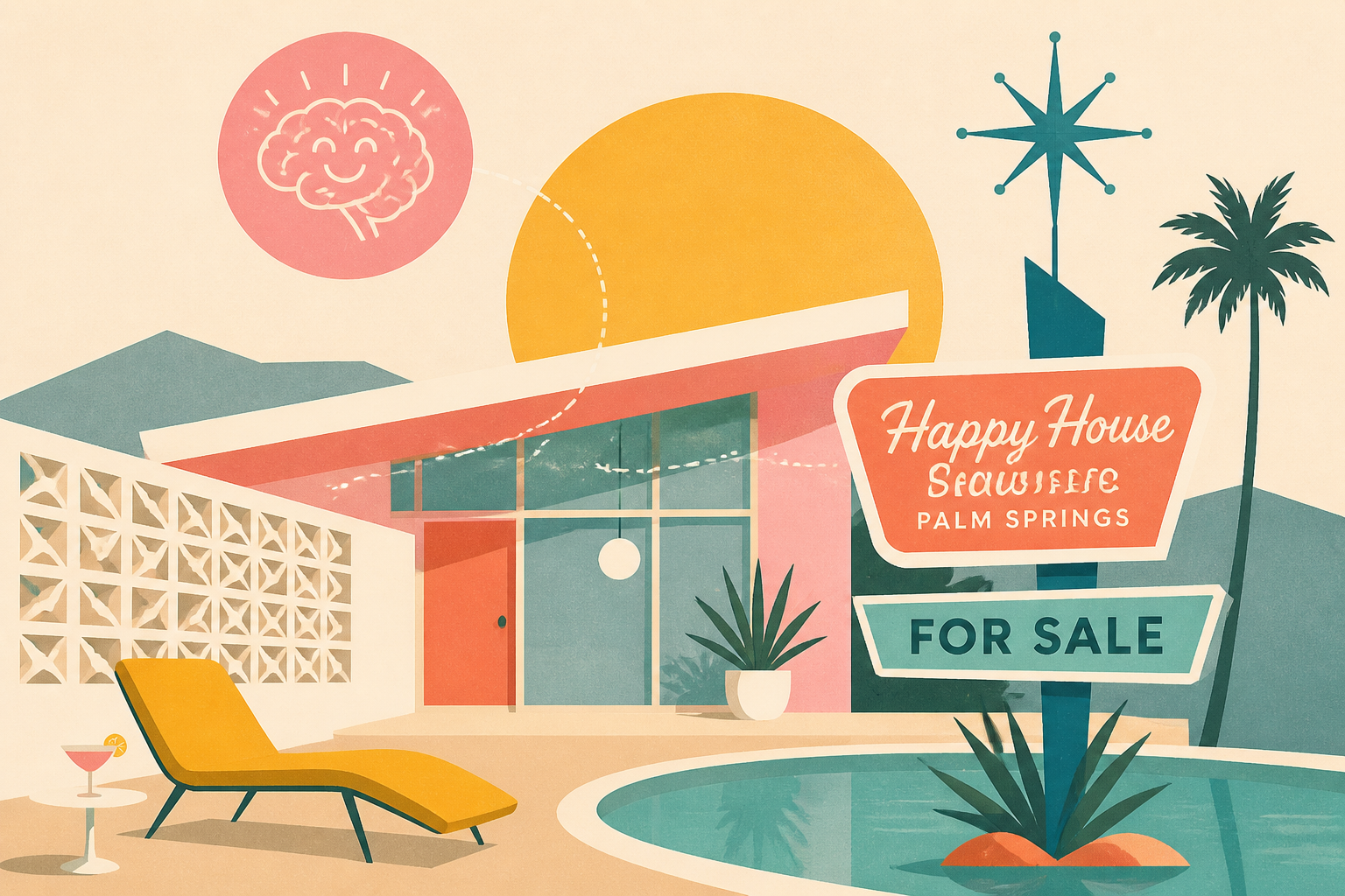 Dopamine Design: A Couple Lists Their 1950s ‘Happy House’ in Palm Springs Ahead of Modernism Week