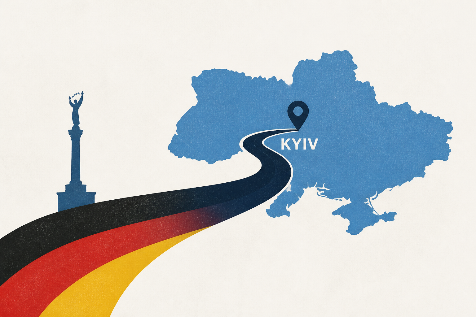Friedrich Merz, German chancellor, arrives in Kyiv