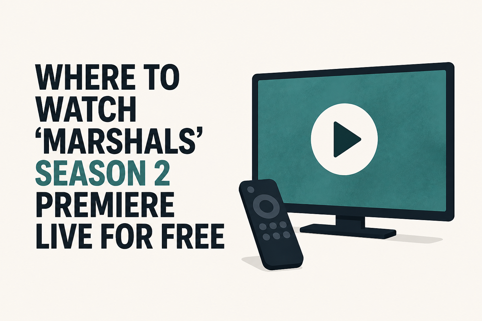 Where to watch 'Marshals' Season 2 premiere live for free
