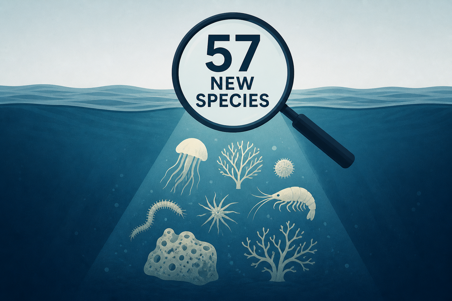 Scientists uncover 57 new species lurking in the South Atlantic
