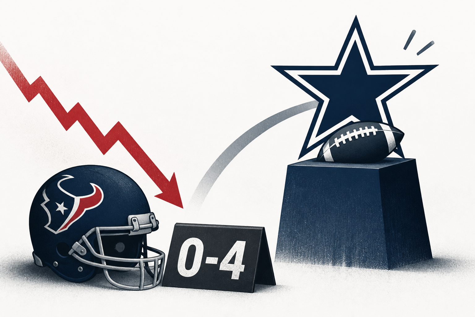 Texans' misery deepens: CeeDee Lamb's late TD seals Cowboys' win, drops Houston to 0-4