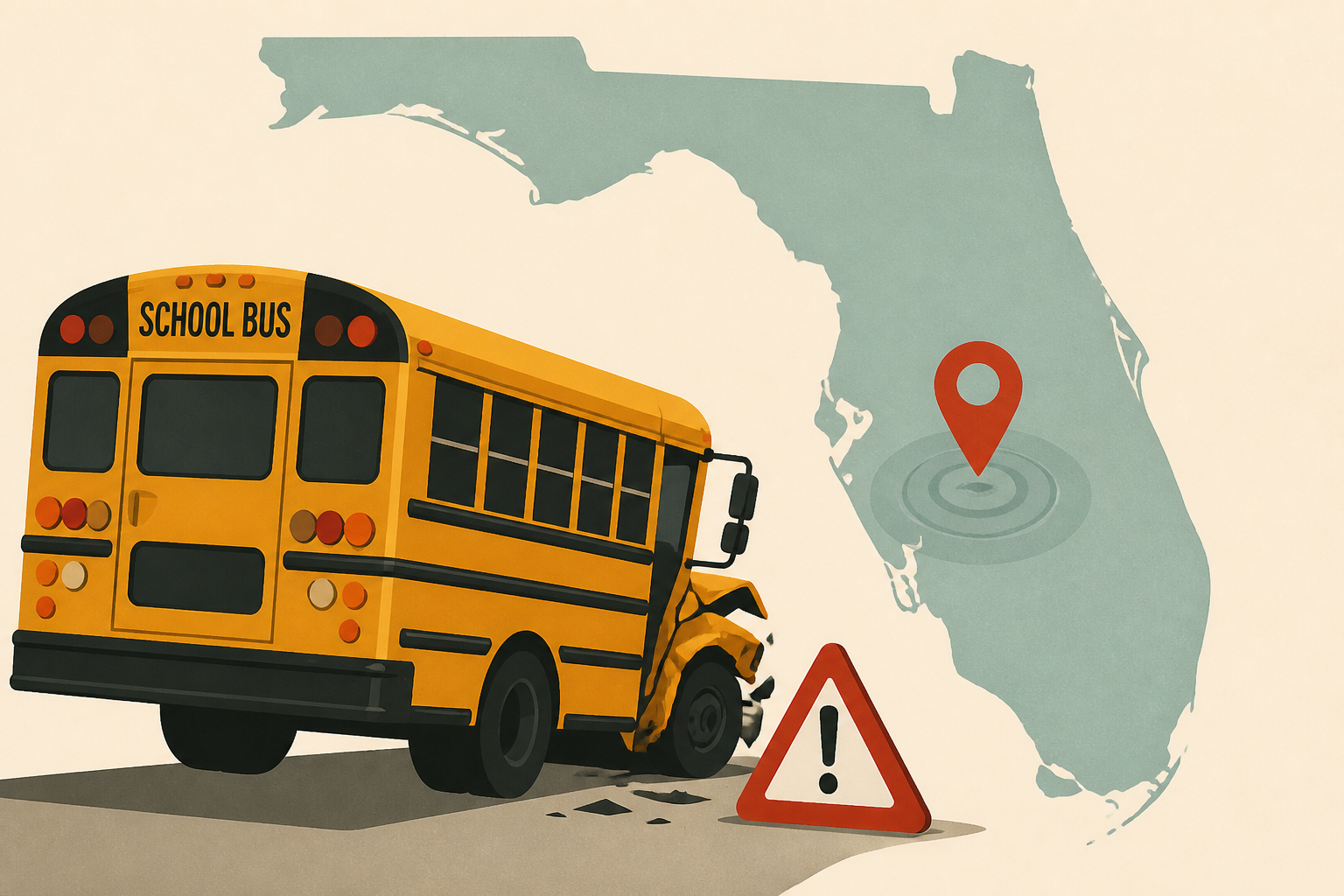 Florida school bus crash: 2 dead in Winter Haven