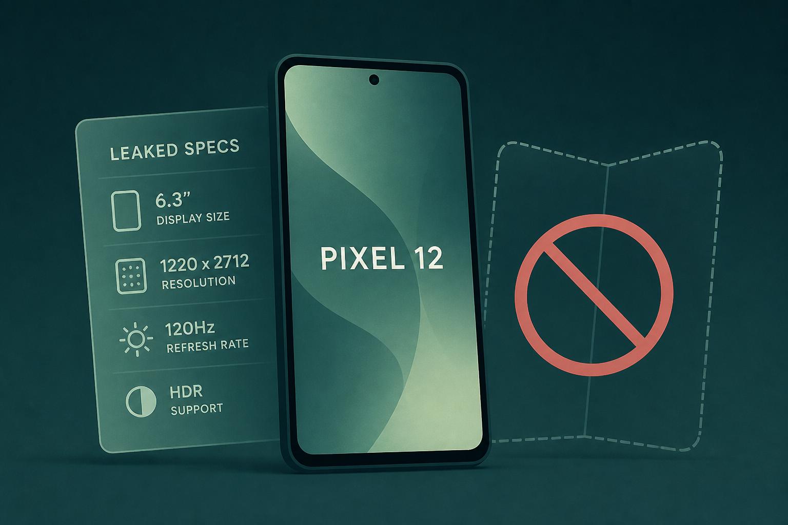 Pixel 12 leak allegedly reveals display specs, no wide Fold