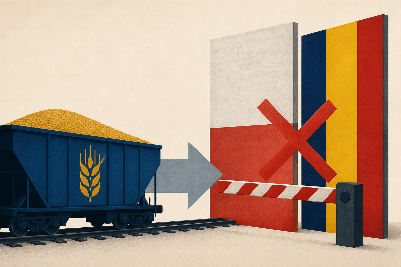 Poland, Romania Reject Ukraine Appeal for Grain Transit Help
