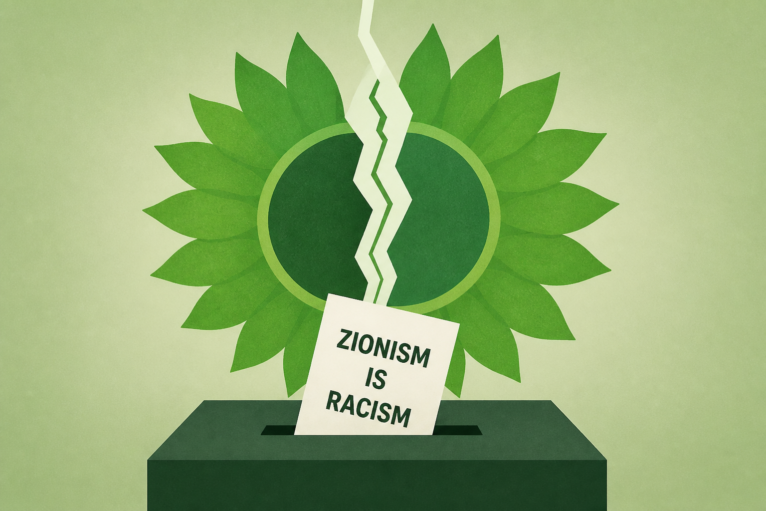 Tensions exposed among Greens by 'Zionism is racism' conference vote