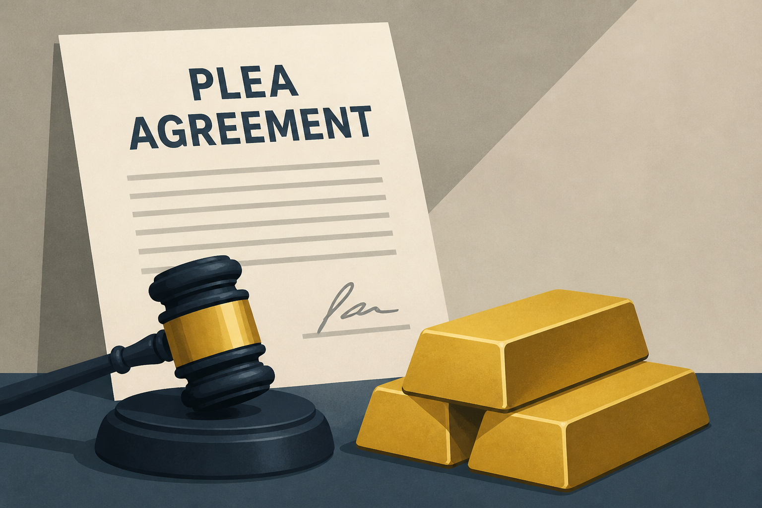 Plea agreement hearing set for ex-CIA officer found with gold bars