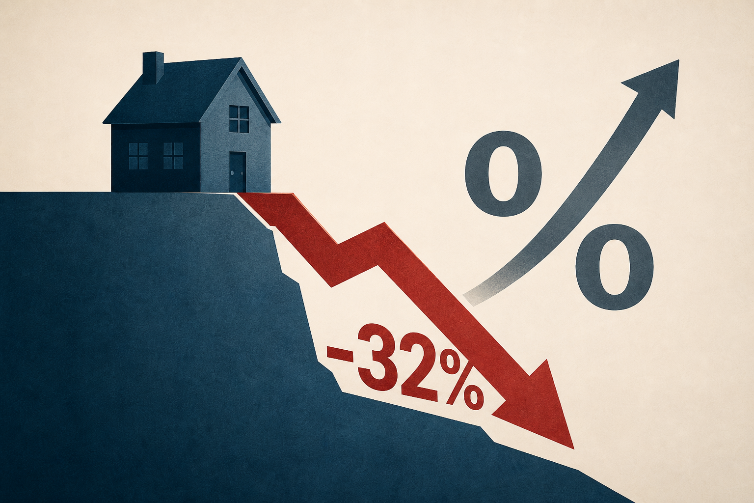 Home prices would need to crash 32% to offset today’s high mortgage rates