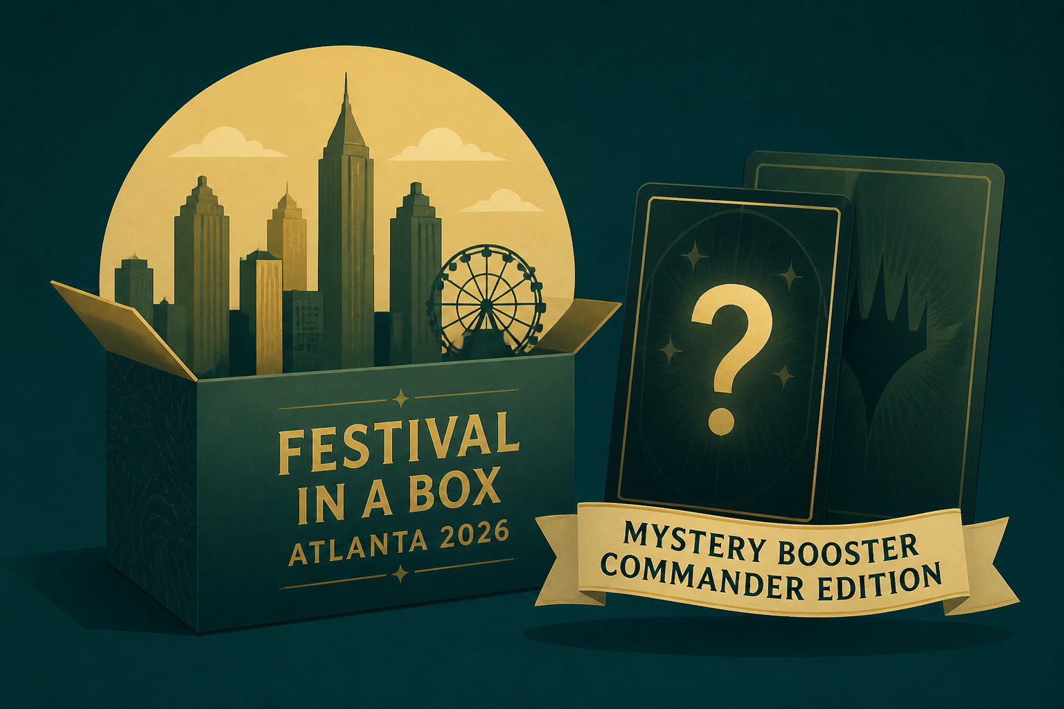 Secret Lair Heads South with Festival in a Box: Atlanta 2026 and Mystery Booster Commander Edition