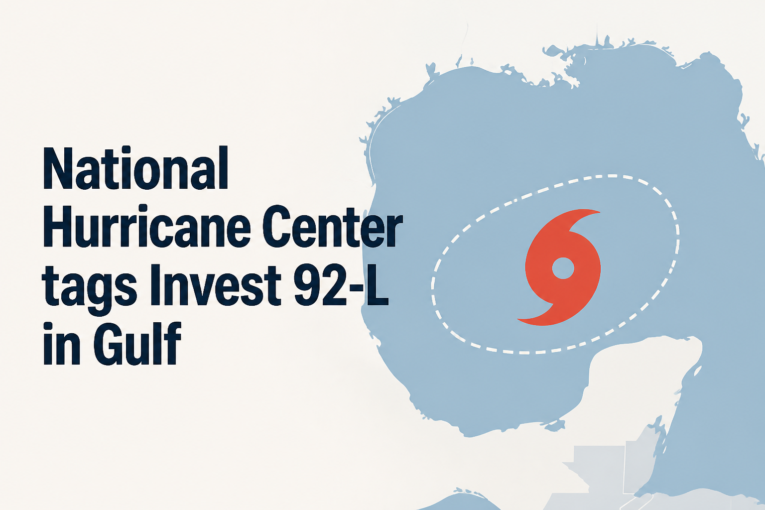 National Hurricane Center tags Invest 92-L in Gulf