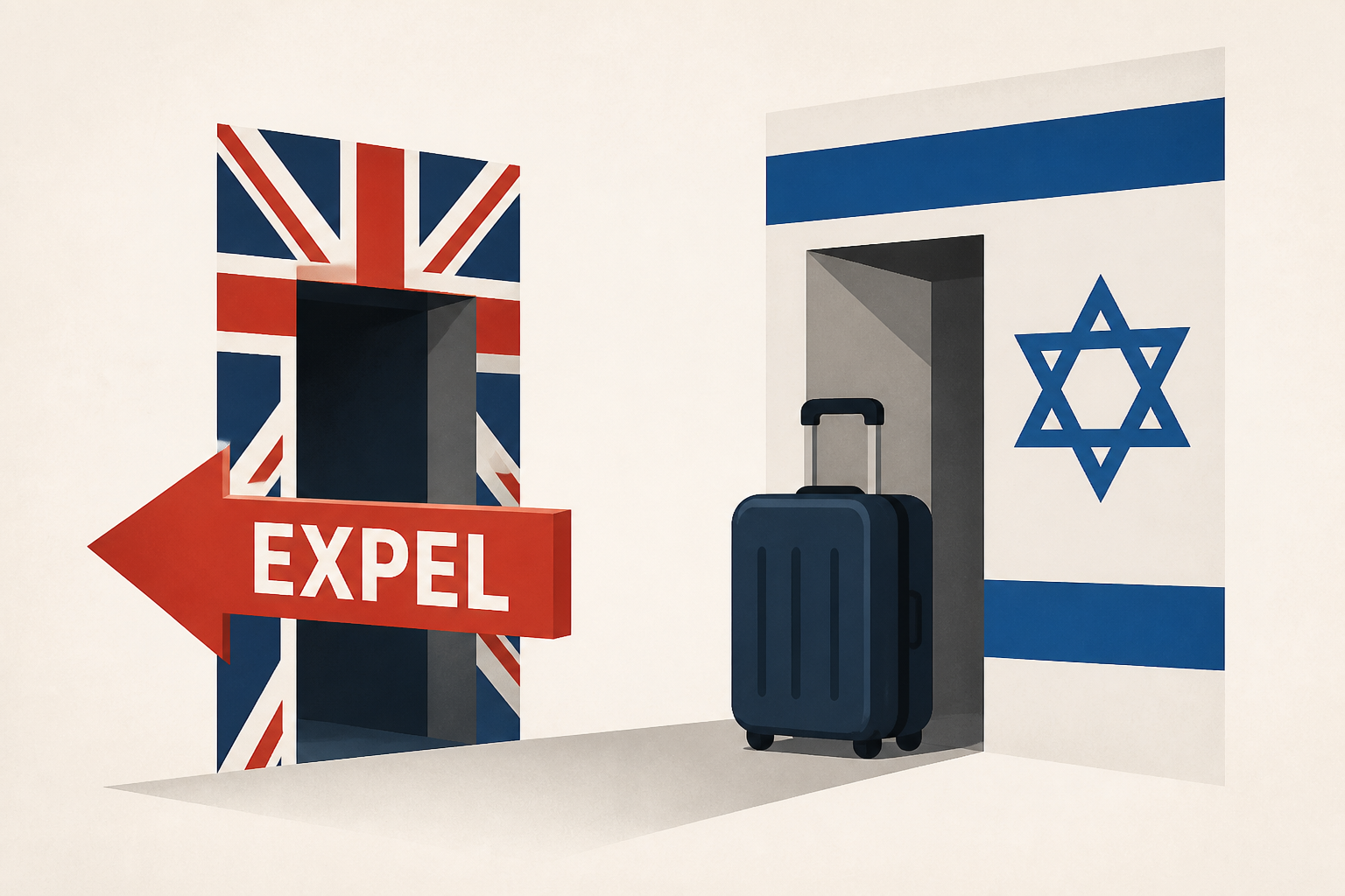 UK says it will expel Israeli diplomats, families in response to Gideon Sa'ar order