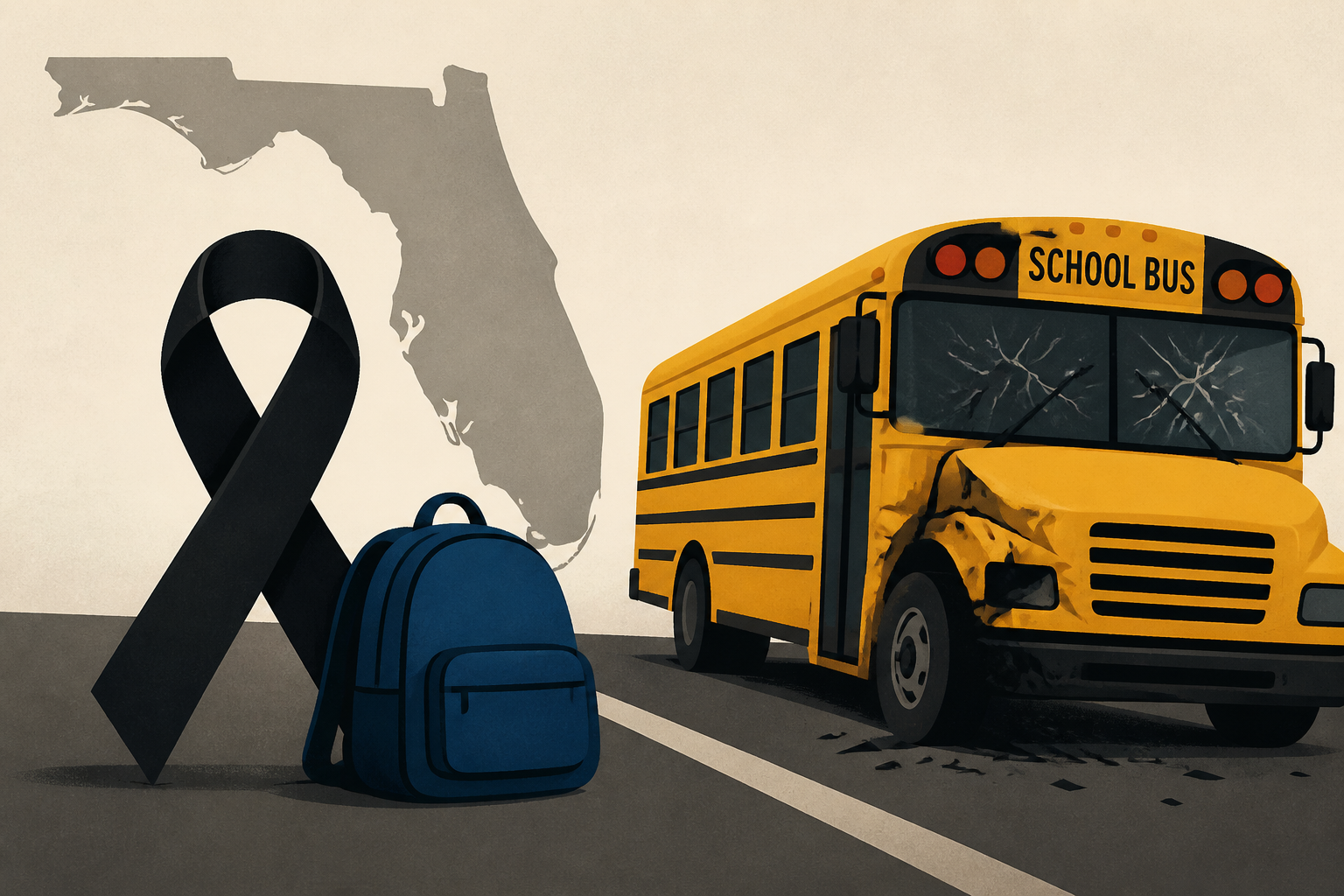 Florida school bus crash kills two, including 10th grade student