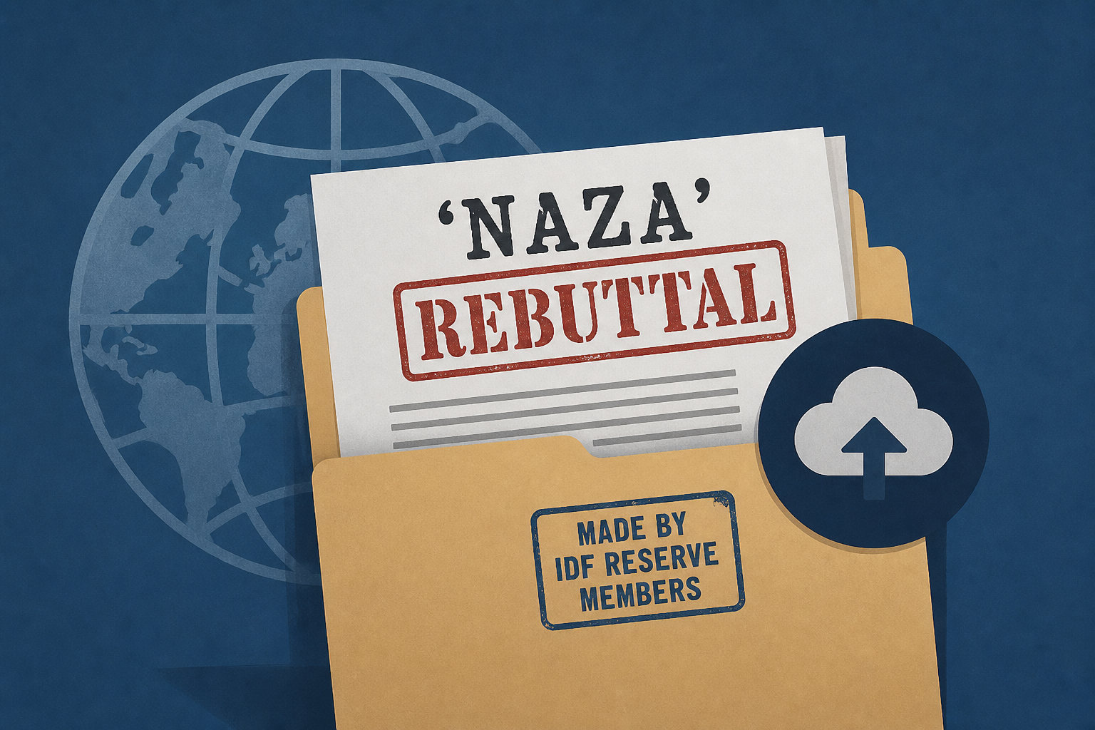 'NAZA' Rebuttal Doc Surfaces Online, Made by IDF Reserve Members