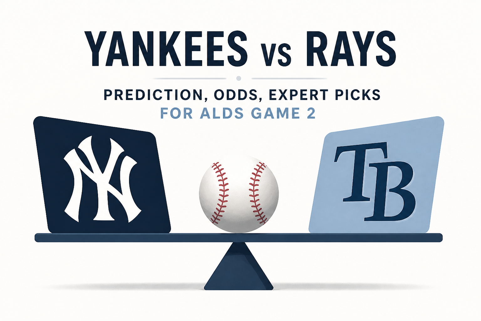 Yankees vs Rays Prediction, Odds, Expert Picks for ALDS Game 2