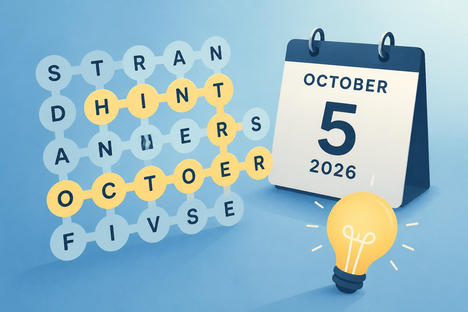 NYT Strands hints, answers for October 5, 2026