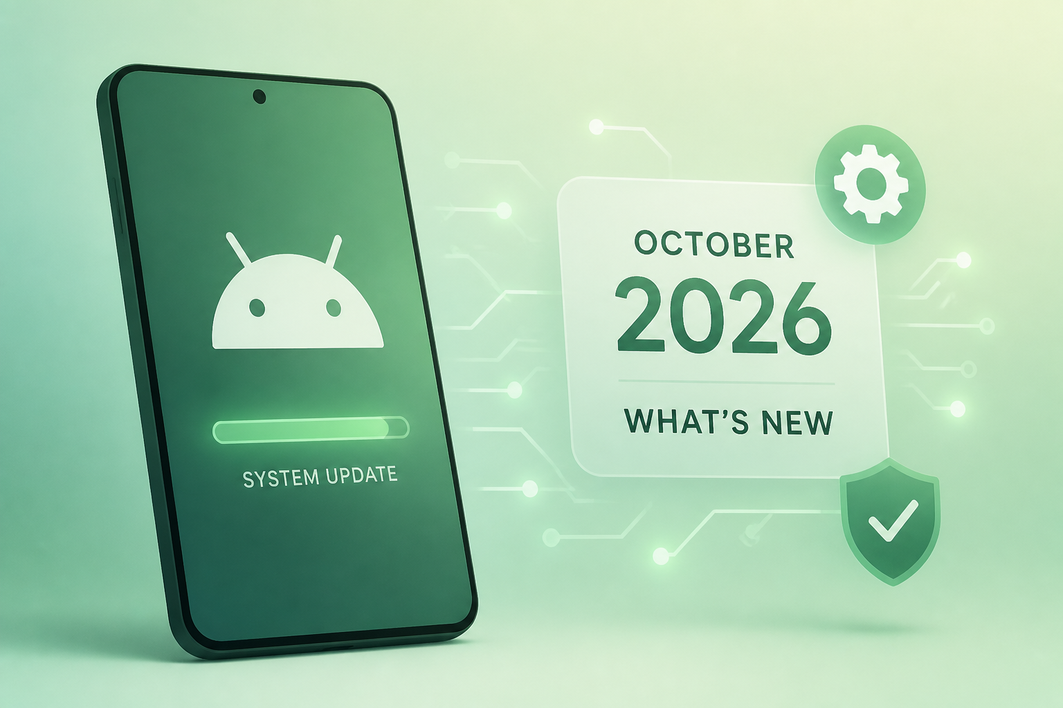 What’s new in Android's October 2026 Google System Updates