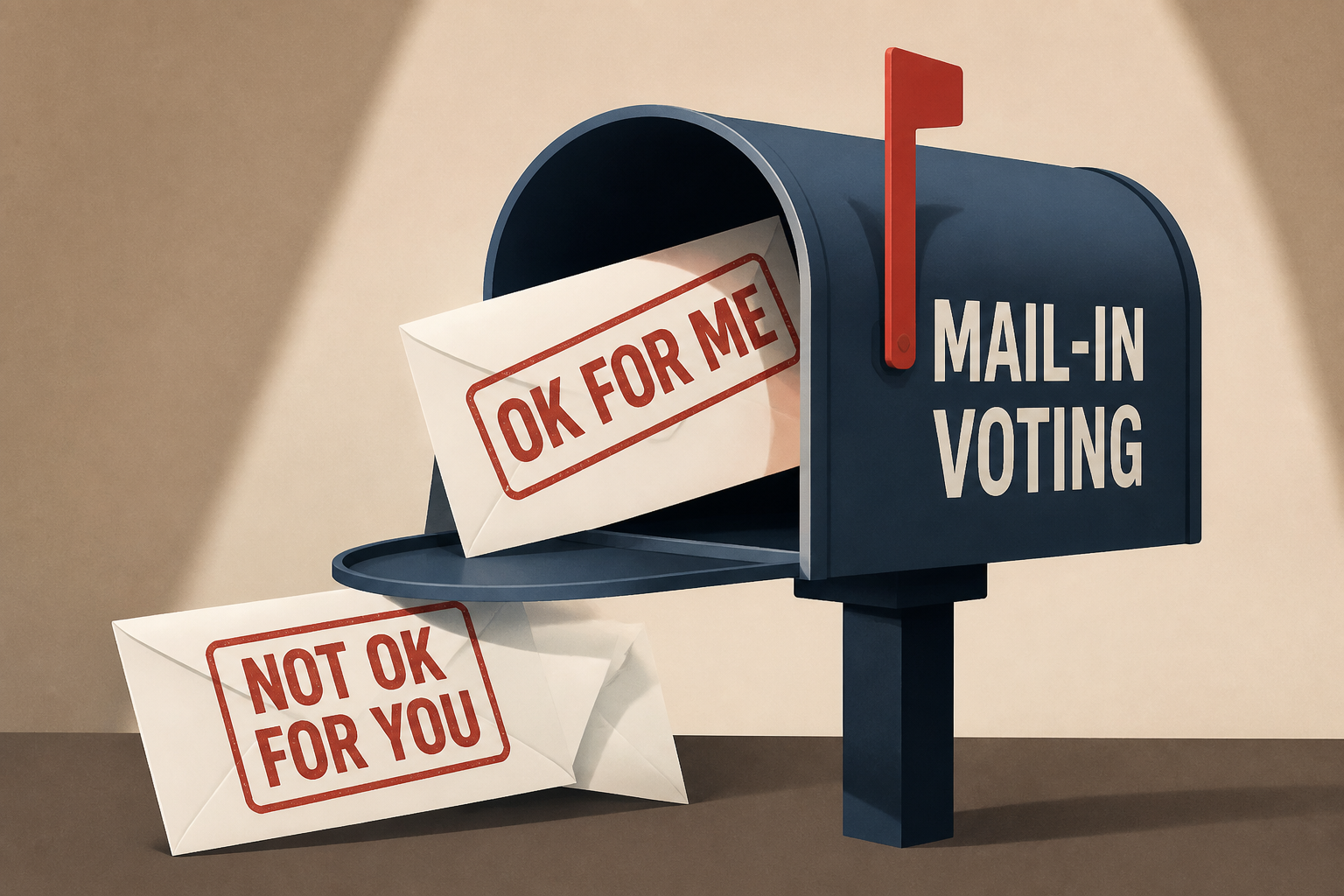 Trump Cornered on Mail-In Voting Hypocrisy