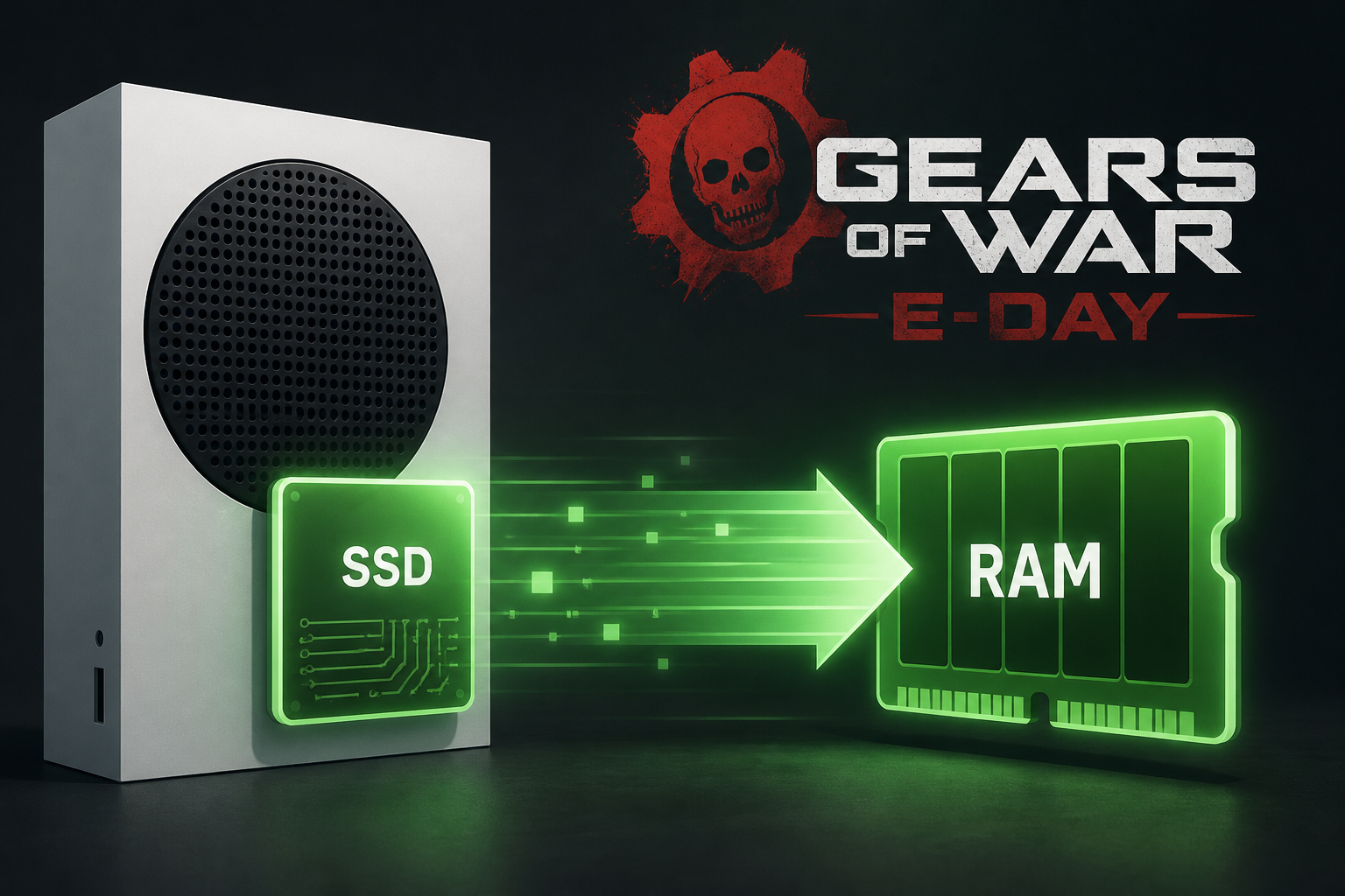 Gears of War: E-Day Runs Smoothly on Xbox Series S By Using SSD as RAM