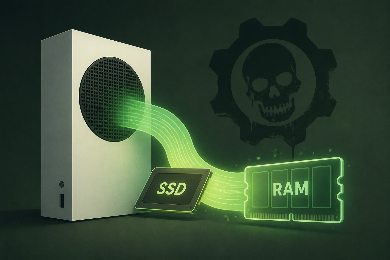 The Coalition used the SSD on Xbox Series S as makeshift RAM to help Gears of War E-Day run smoothly on it