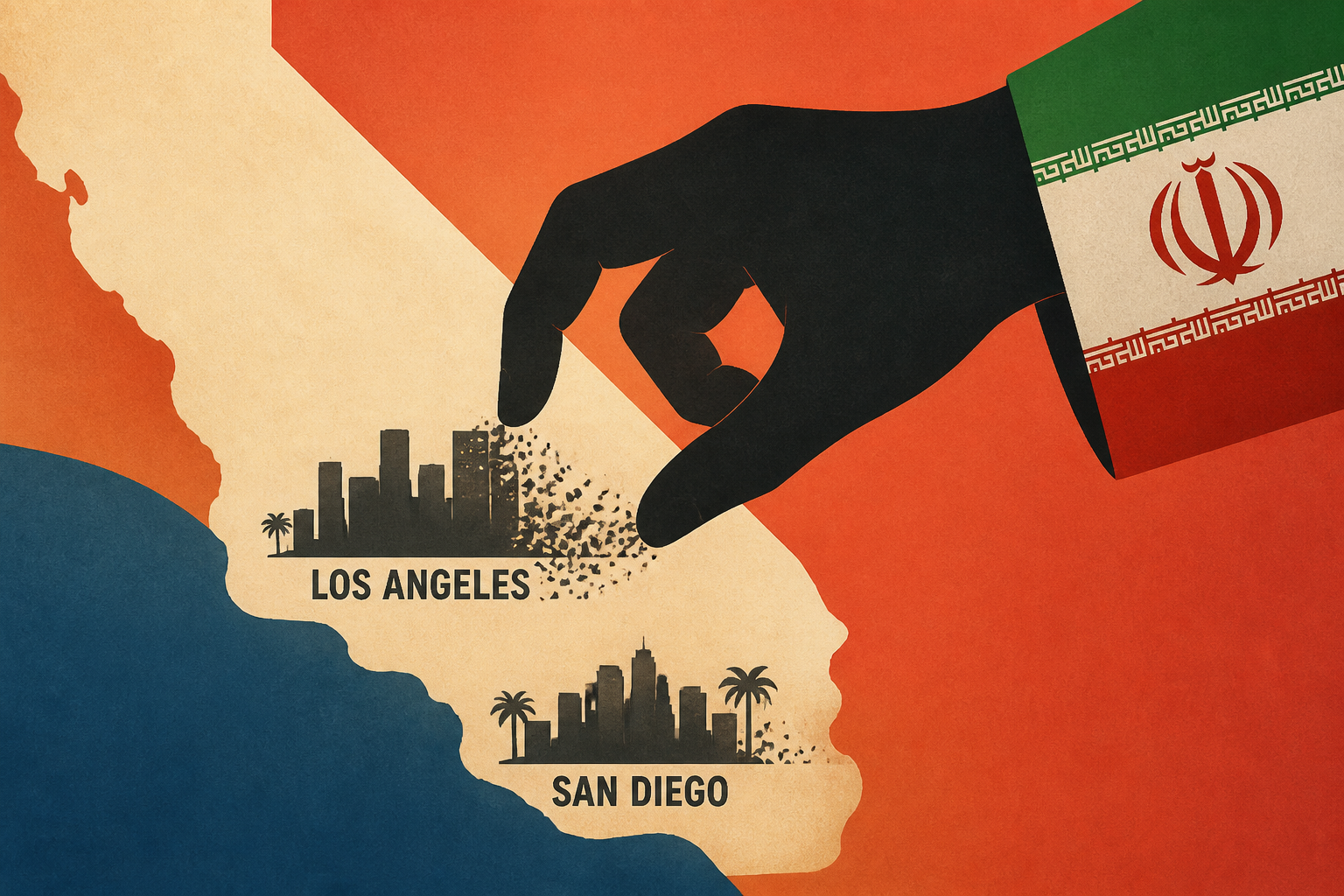 Trump suggests letting Iran 'take out' Los Angeles, San Diego at campaign rally