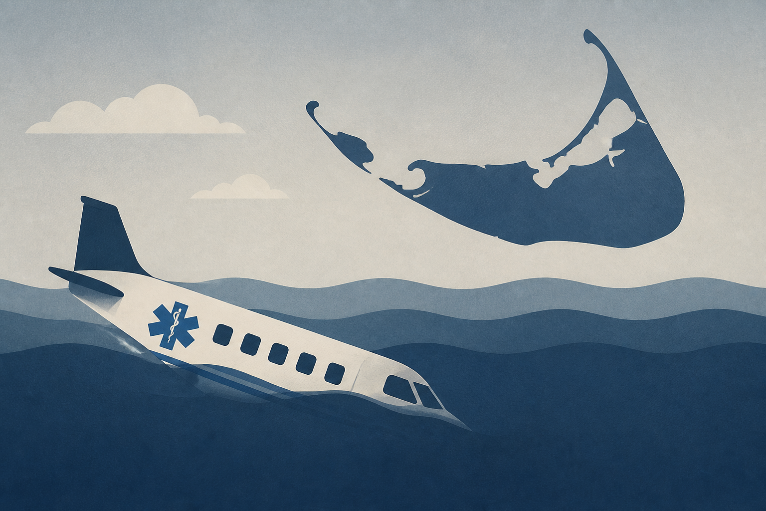 2 passengers identified after medical aircraft crash off of Nantucket