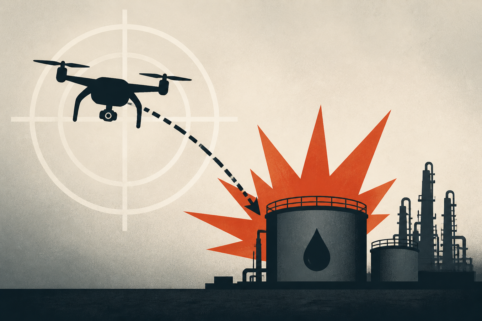 Ukraine Targets Major Russian Oil Hub During Massive Drone Attack on Moscow Region