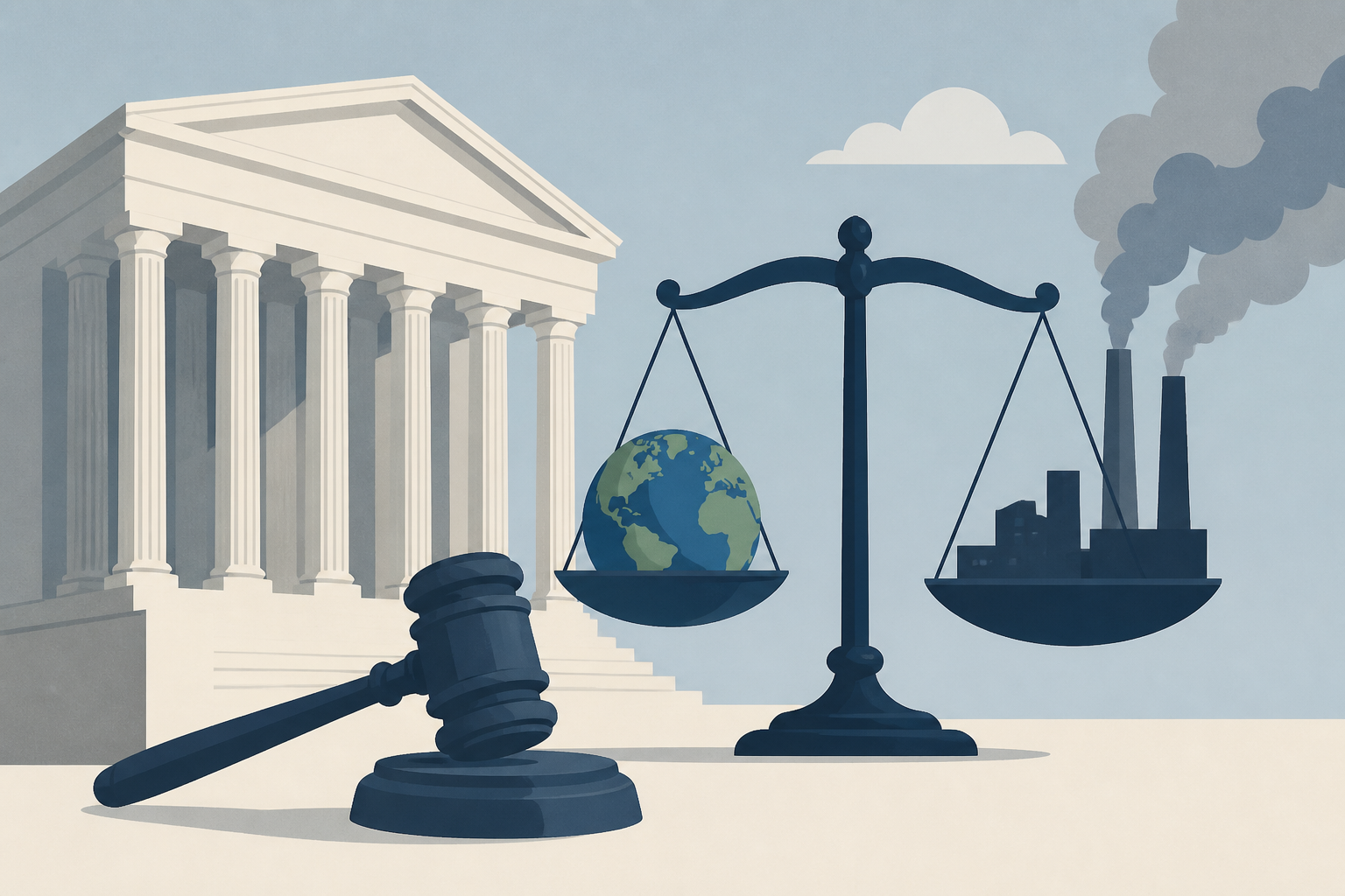 Supreme Court hears case on holding energy companies liable for climate change