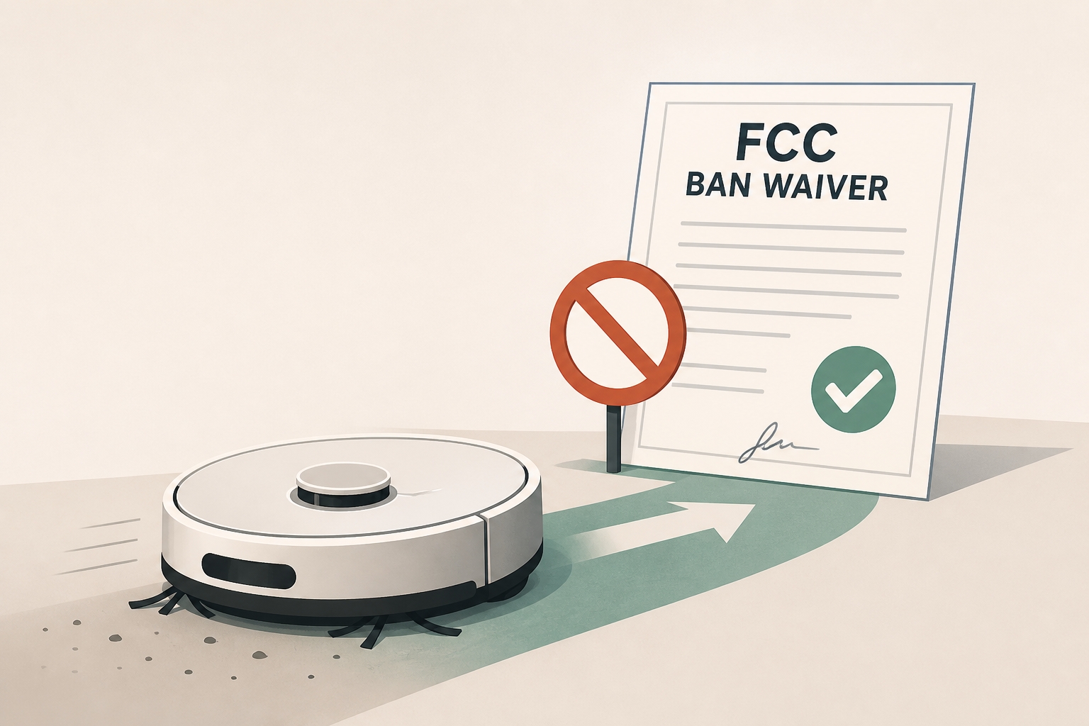 The Matic is the first robovac to get an FCC ban waiver, not that it needs it