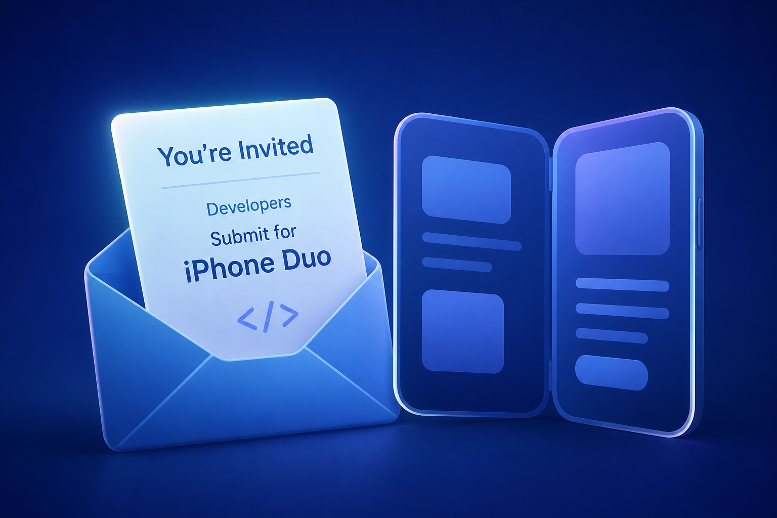 Apple invites developers to submit iPhone Duo