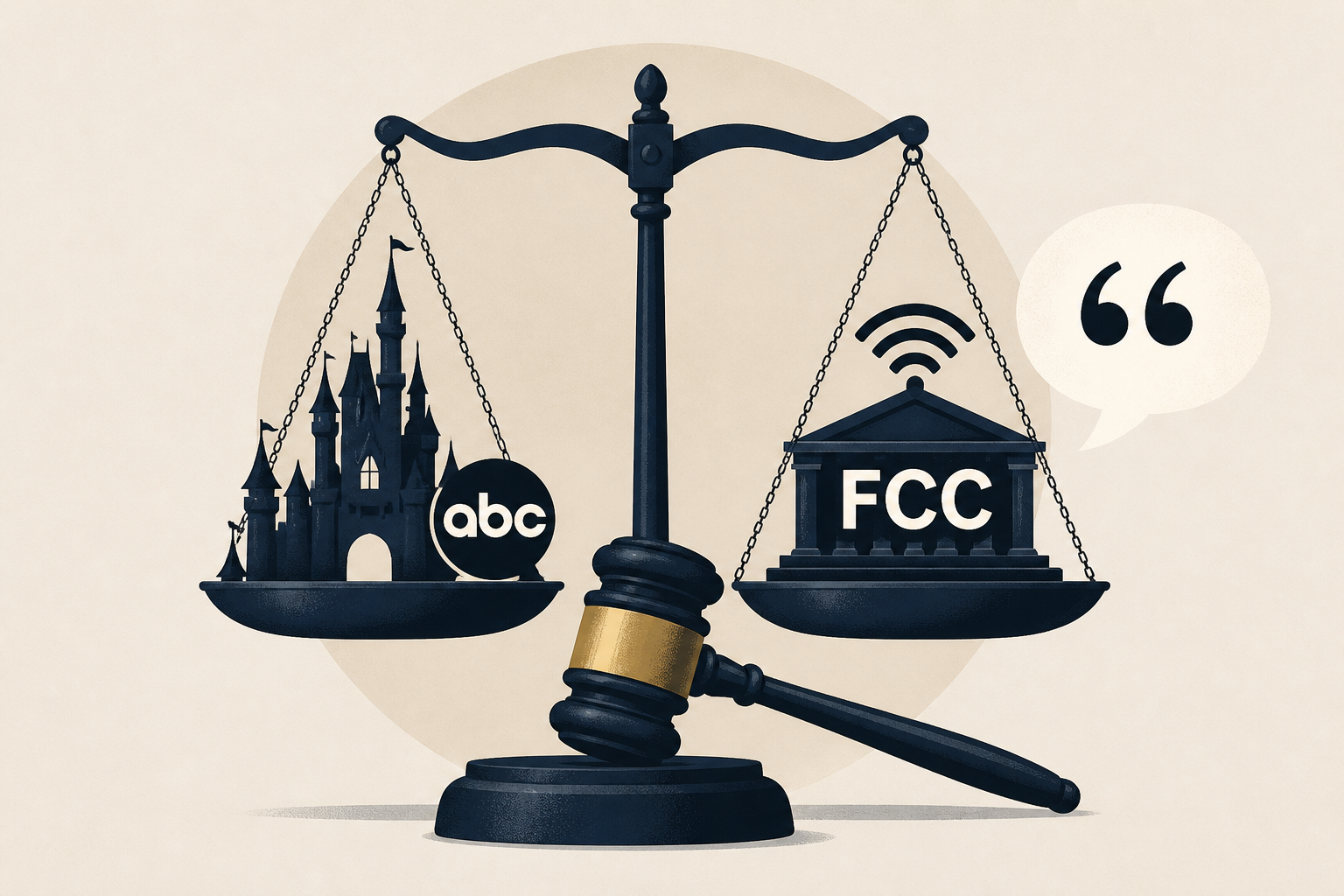 Disney, ABC battle Trump's FCC in court over free speech protections