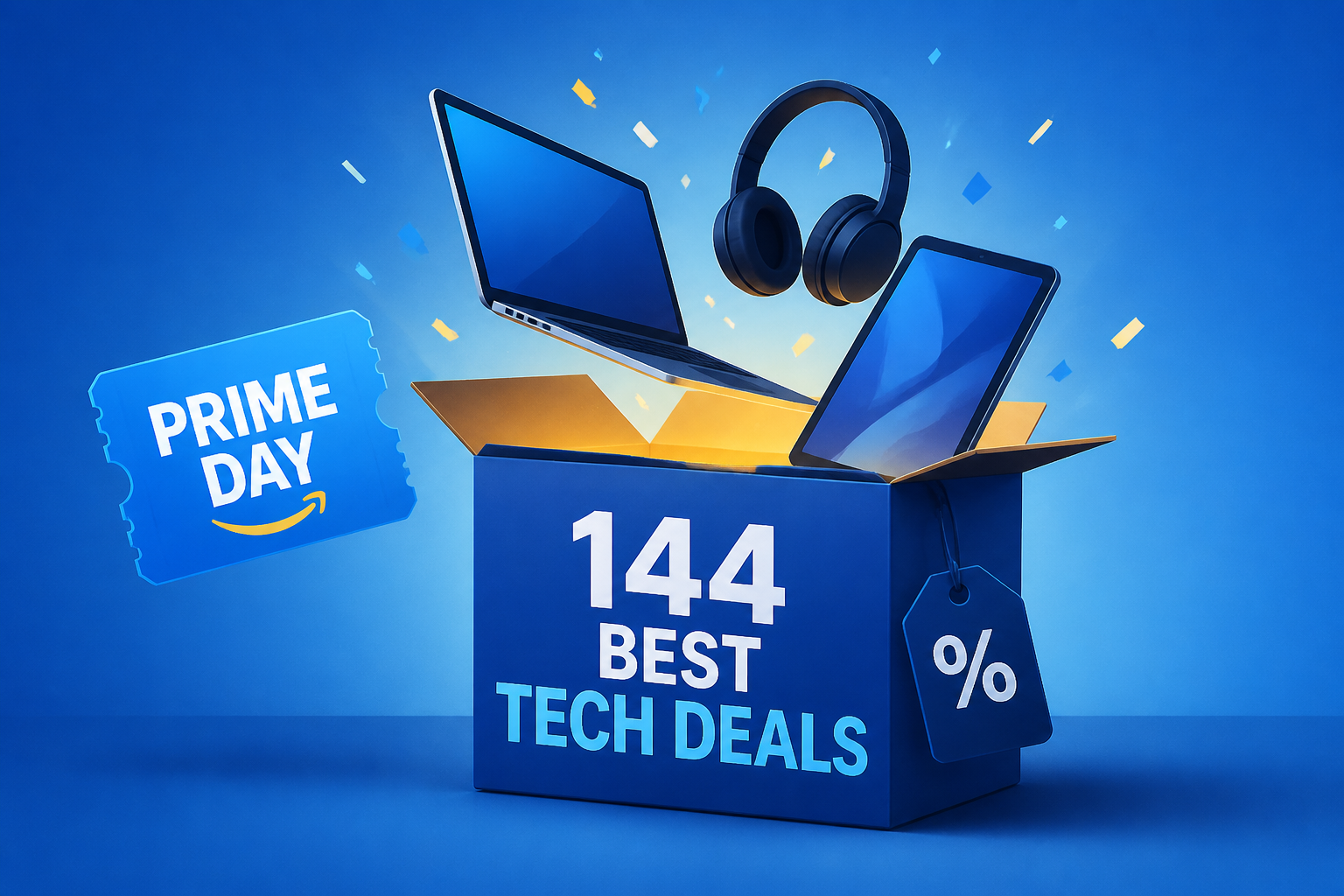 The 144 Best Prime Day Tech Deals From Apple, Dell, HP, Samsung, Sony, and More