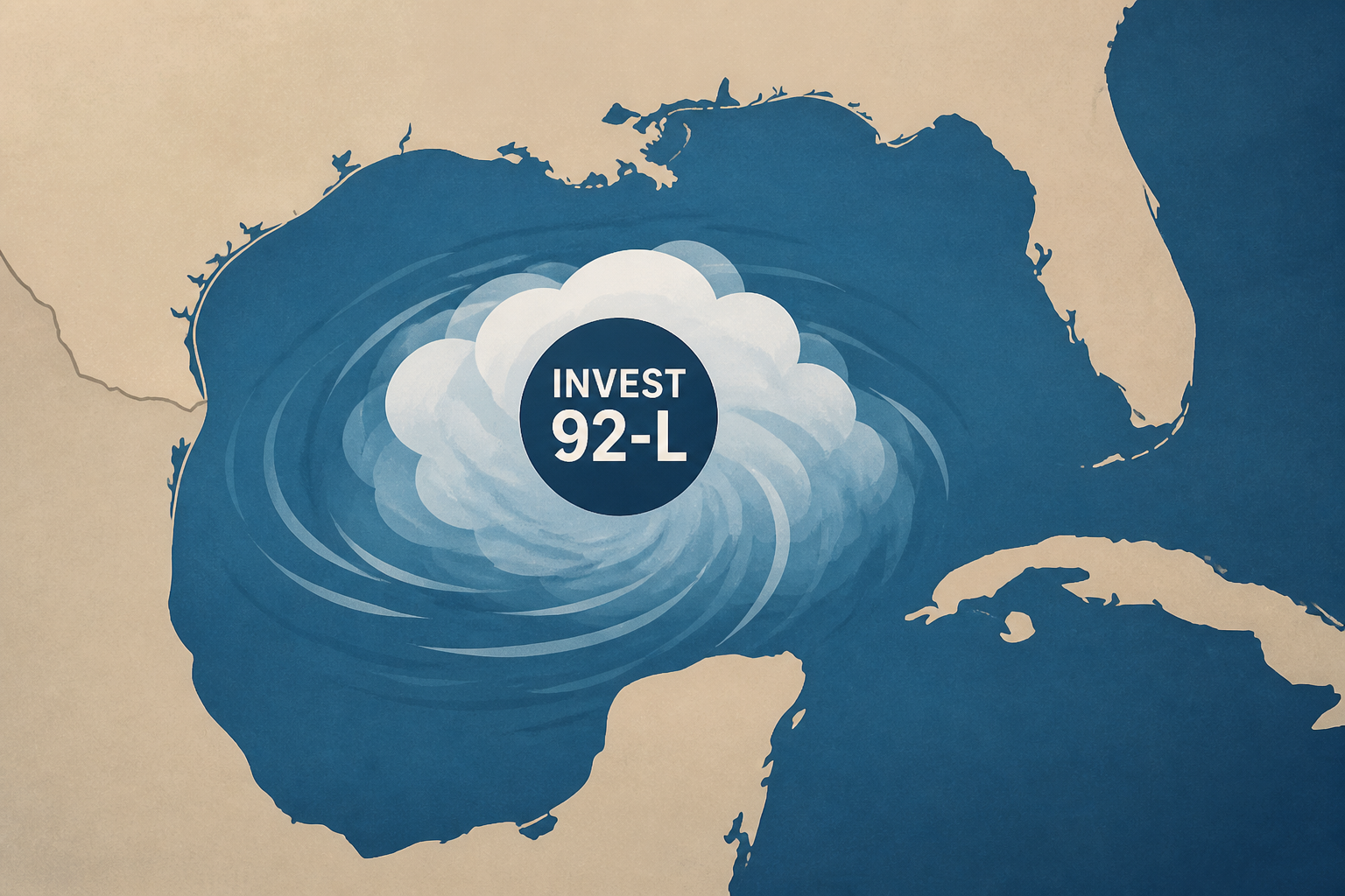 Invest 92-L could become tropical depression in Gulf