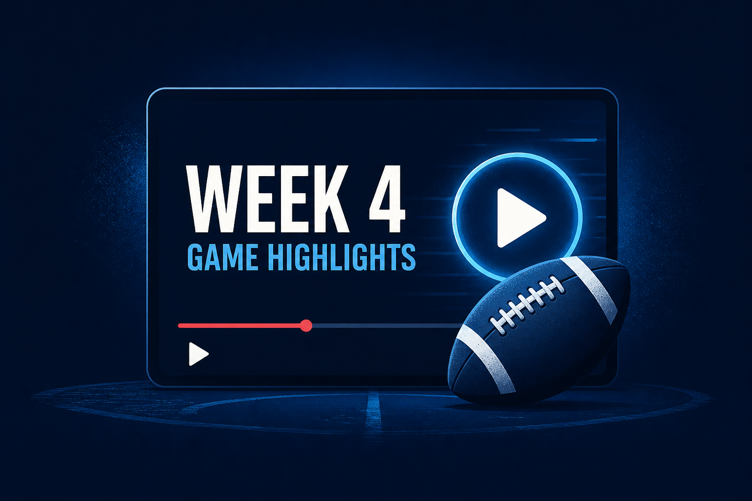 Full Game Highlights from Week 4