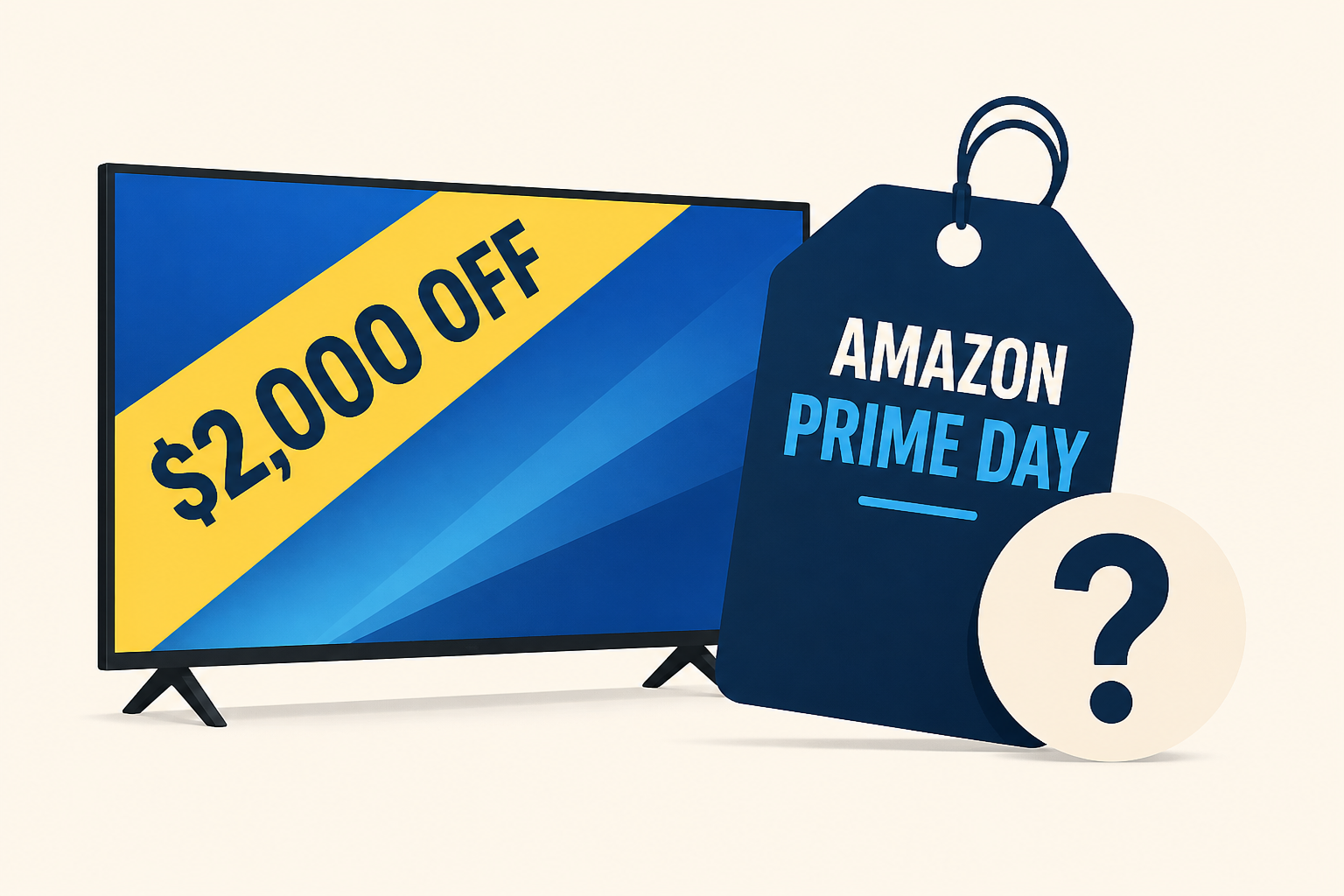 At $2,000 off, this TV could be the best deal of Amazon Prime Day - but should you buy it?